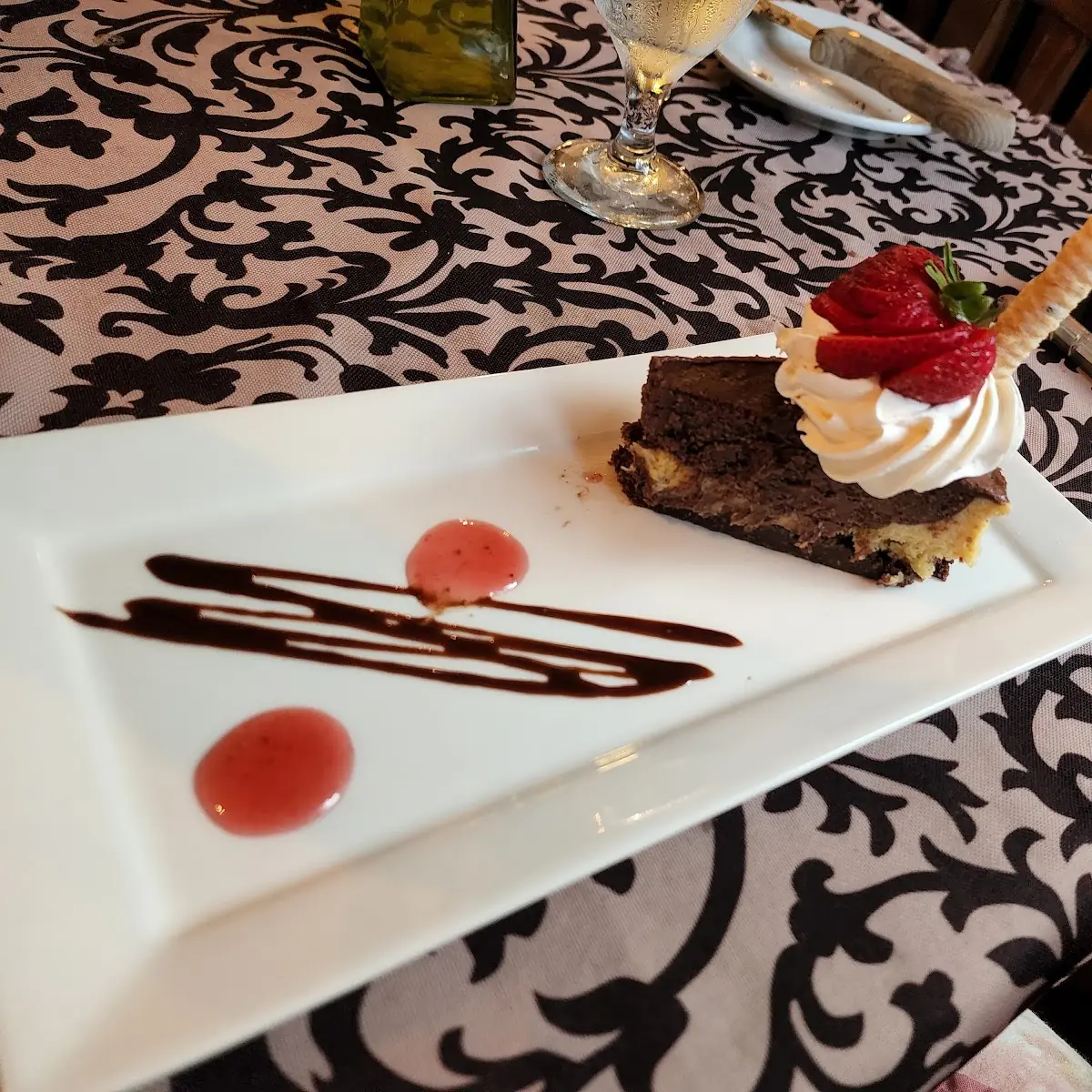 Mississippi Mud Cheesecake
