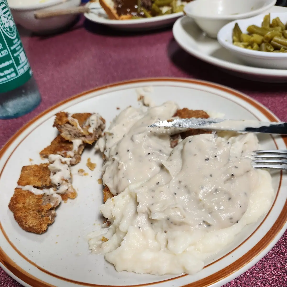 Country Fried Steak with Mashed Potatoes and Gravy