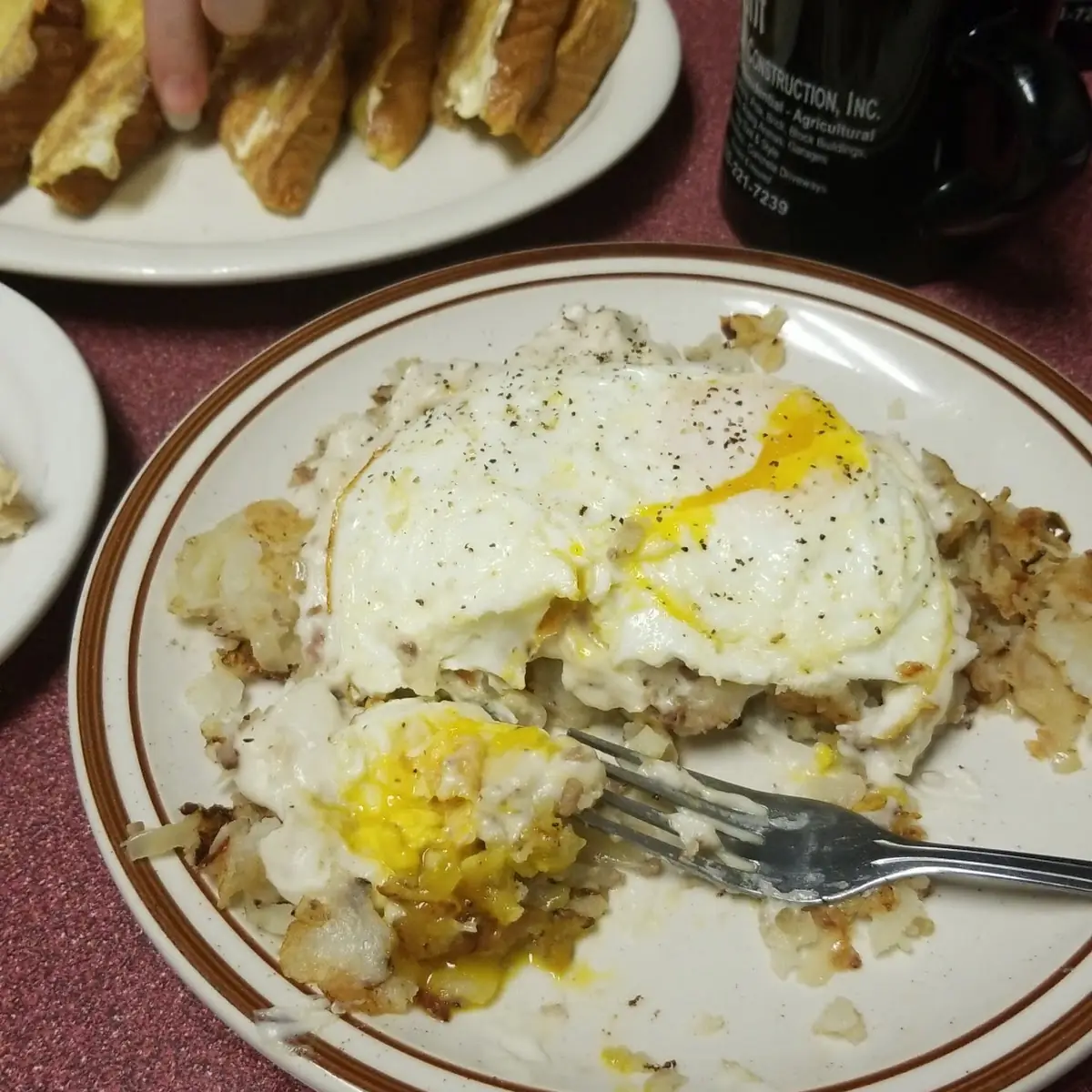 Sausage Scramble with Home Fried Potatoes