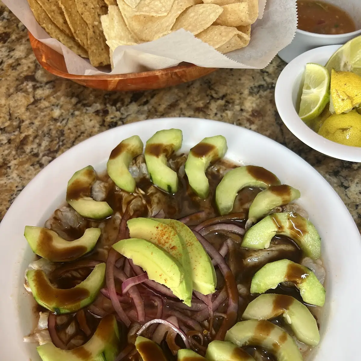 Aguachile En Salsa Negra