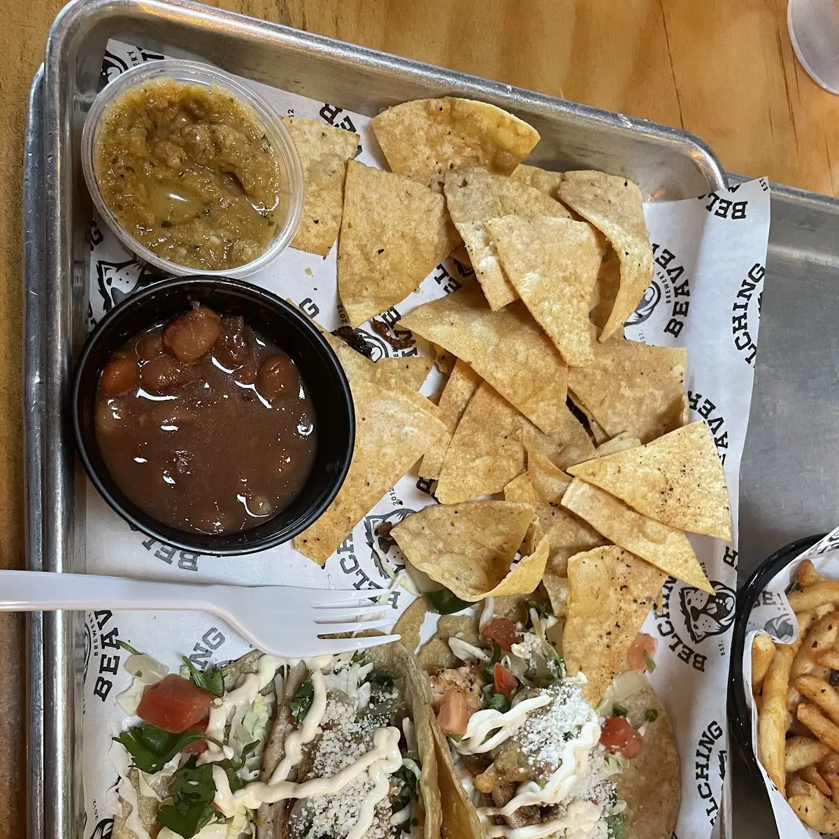 2 Fried Fish Tacos