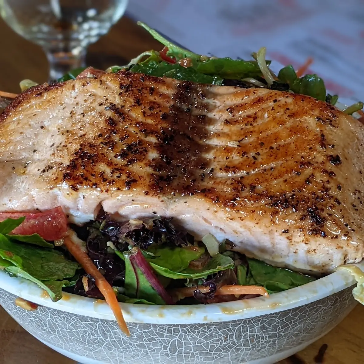Thai Salad with Salmon