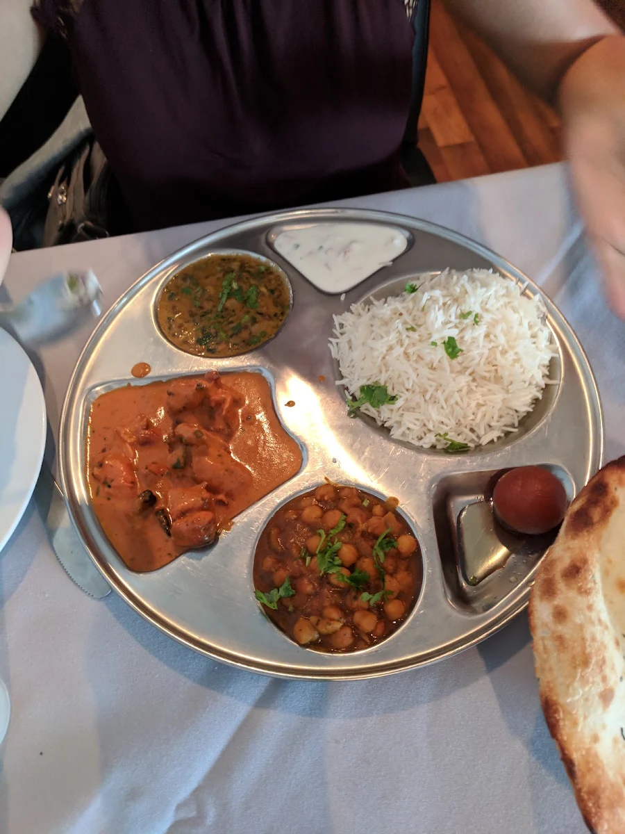 Chicken Thali, Bombay Touch Promenade