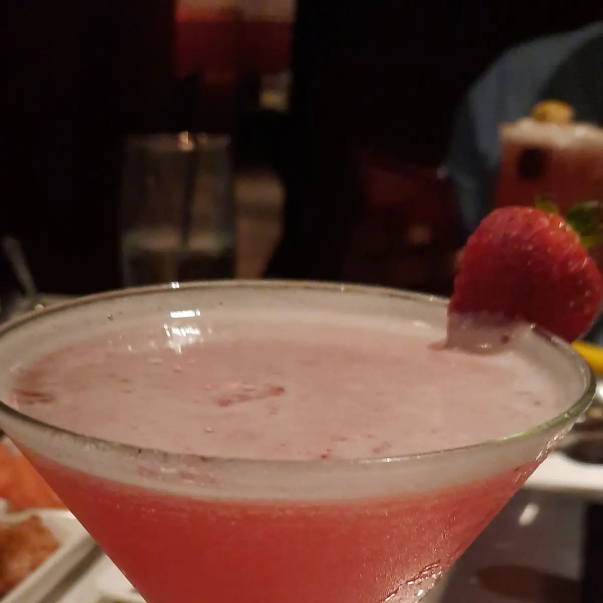 Strawberry Blonde Martini