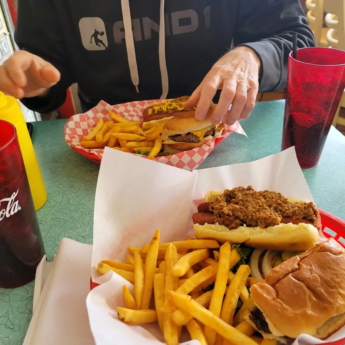 Half as Much Combo Plus Chili Dog