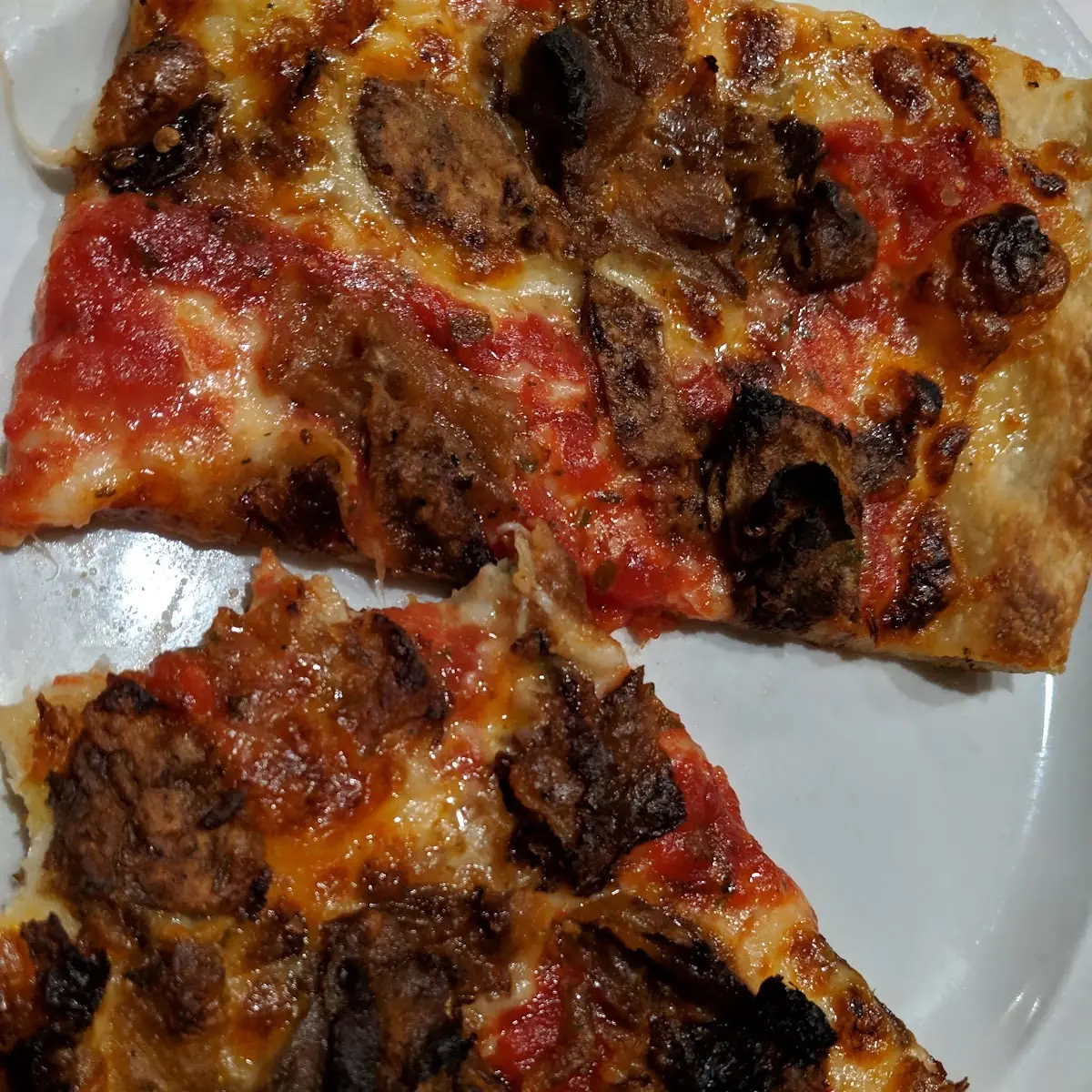 Grandma Pizza with Eggplant