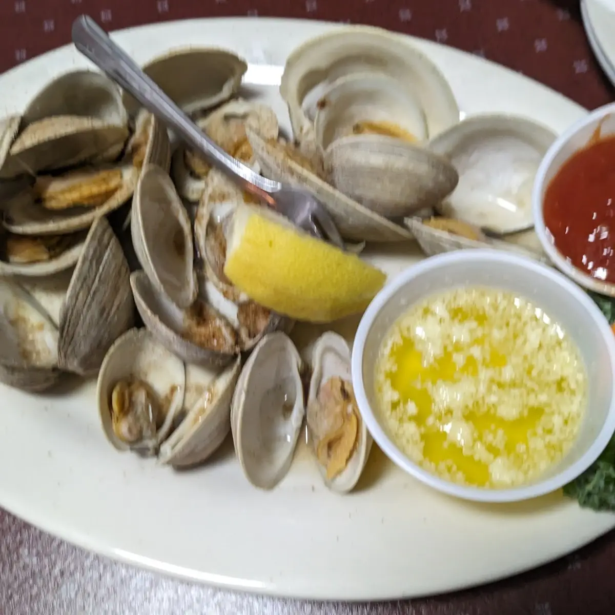 Steamed Clams