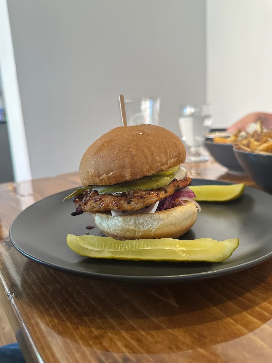 BBQ Chicken Burger