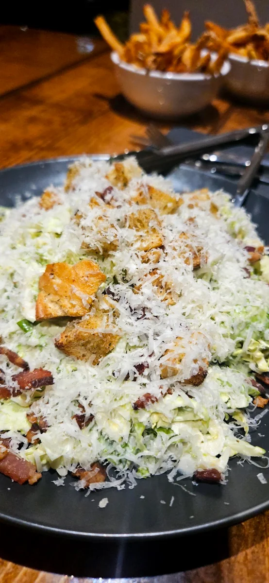 Brussels Sprouts Caesar Salad