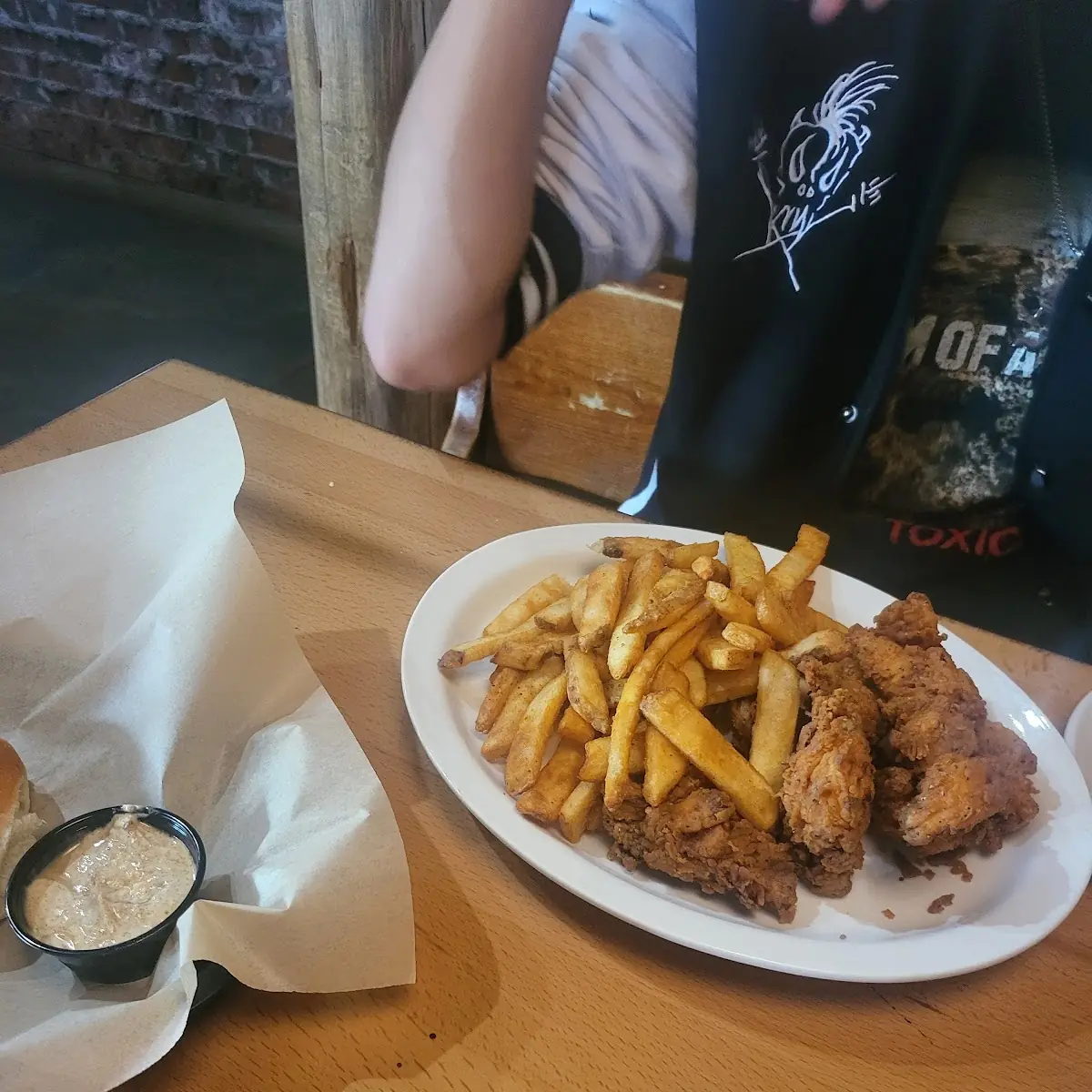 Chicken Strips and Fries