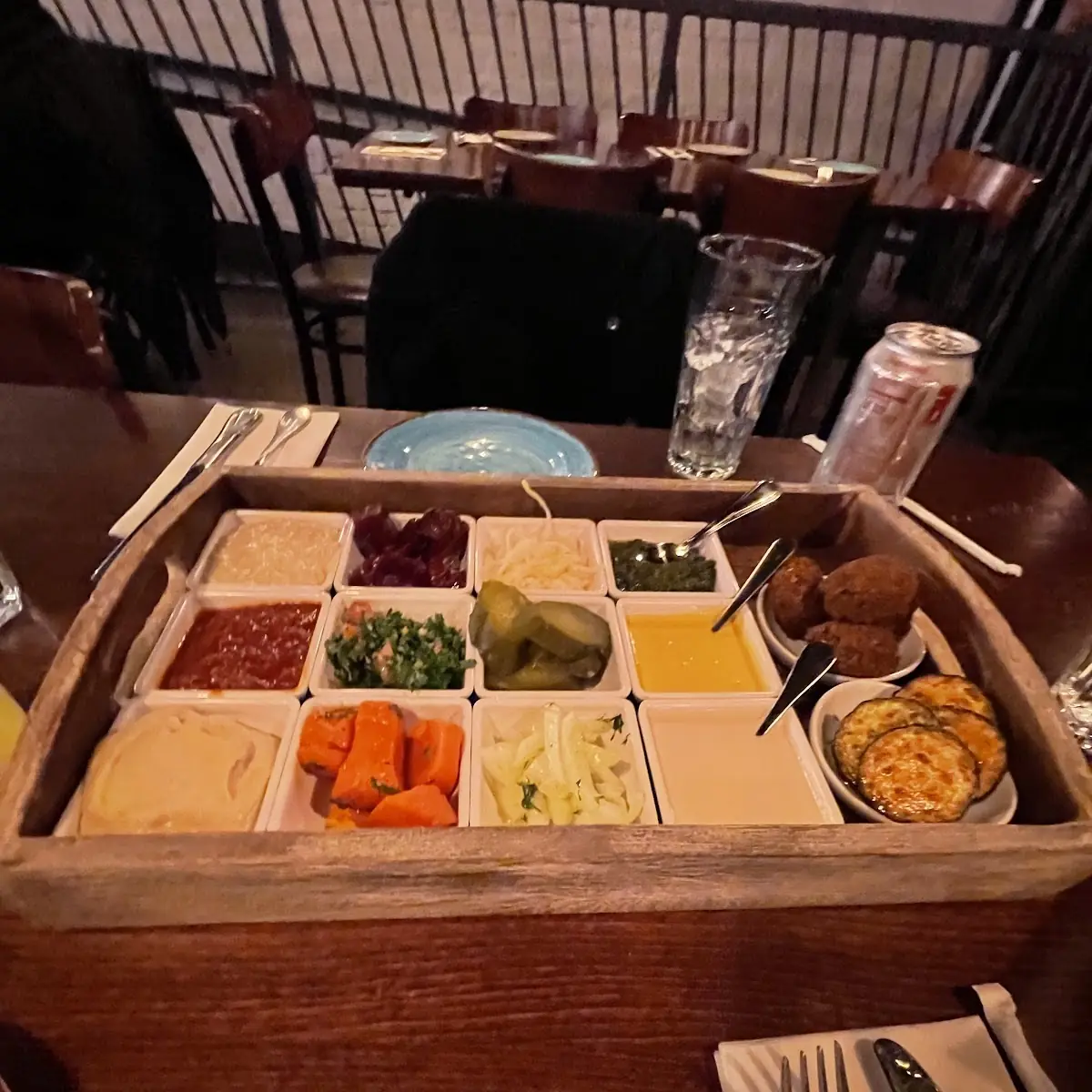 Salatim Sampler Platter