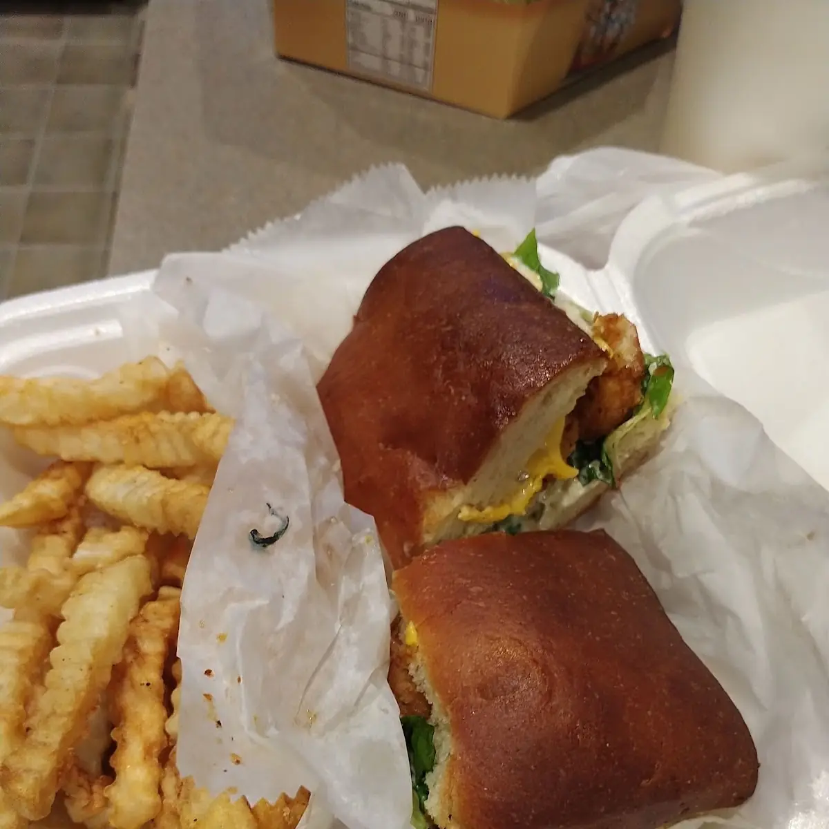 Shrimp Sandwich