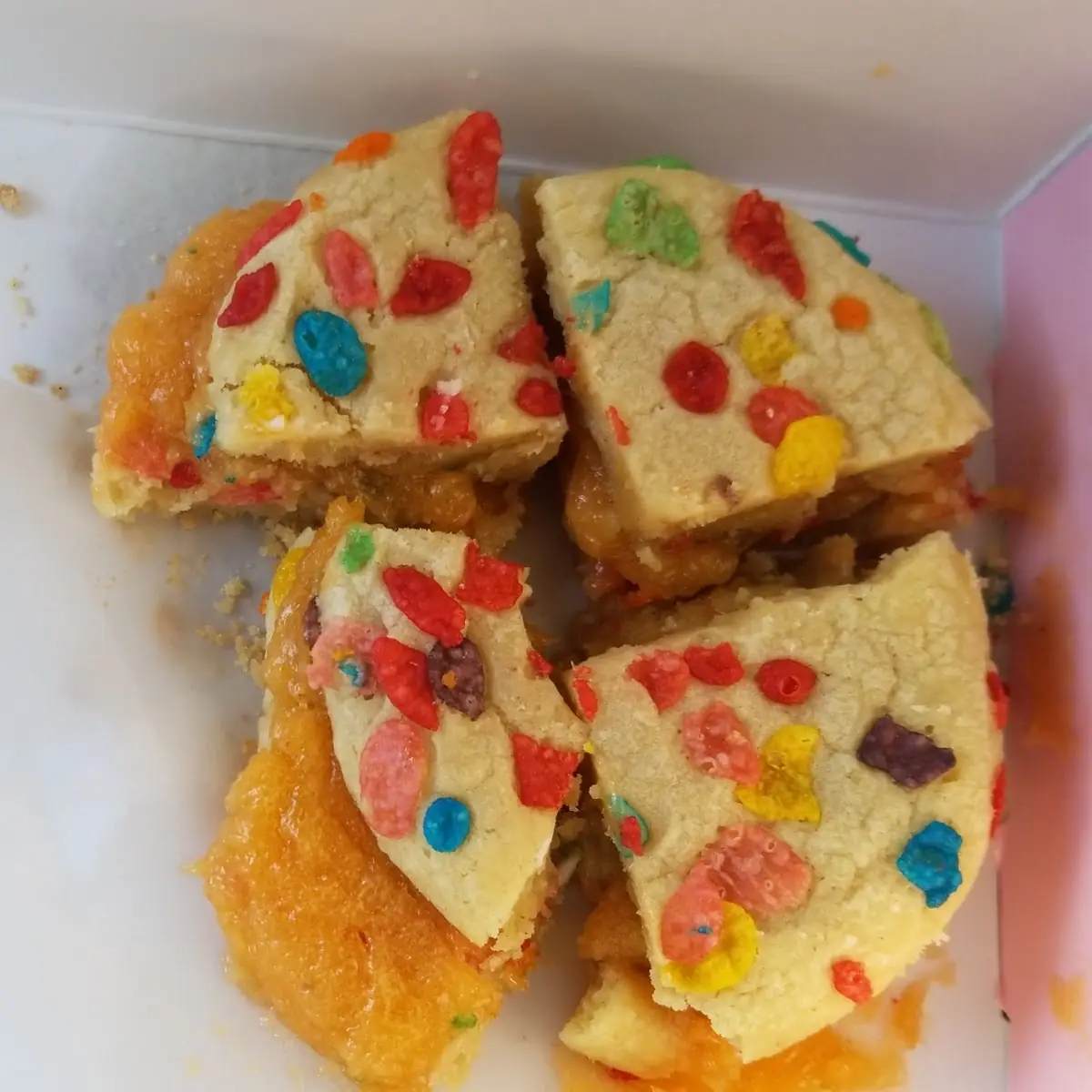 Fruity Pebbles Cookie