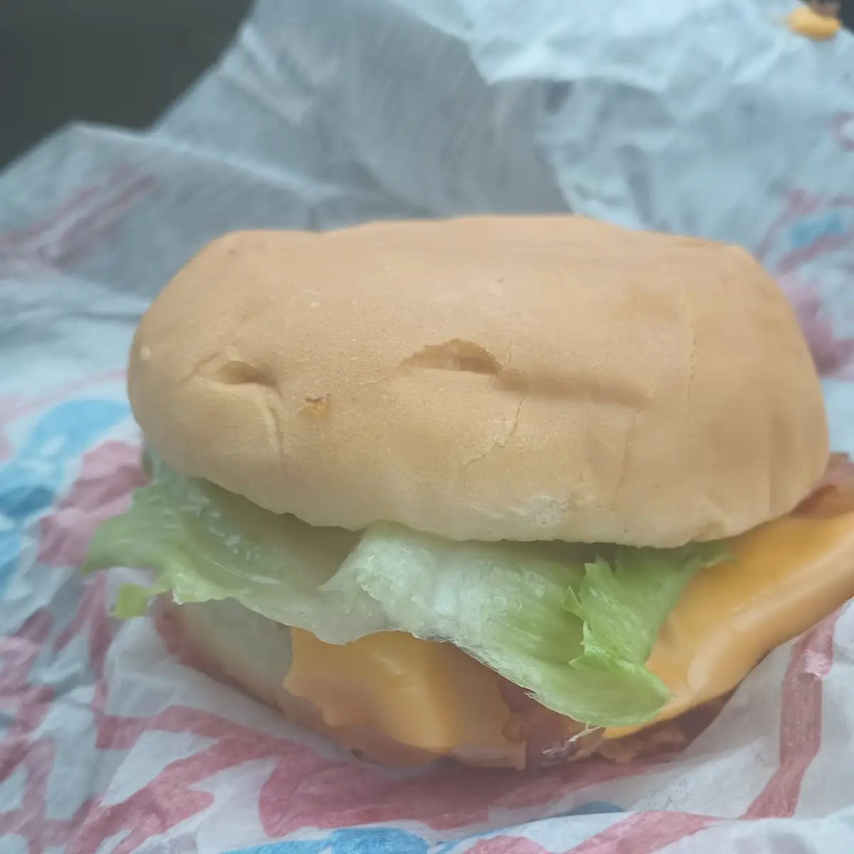 Jr Bacon Cheeseburger