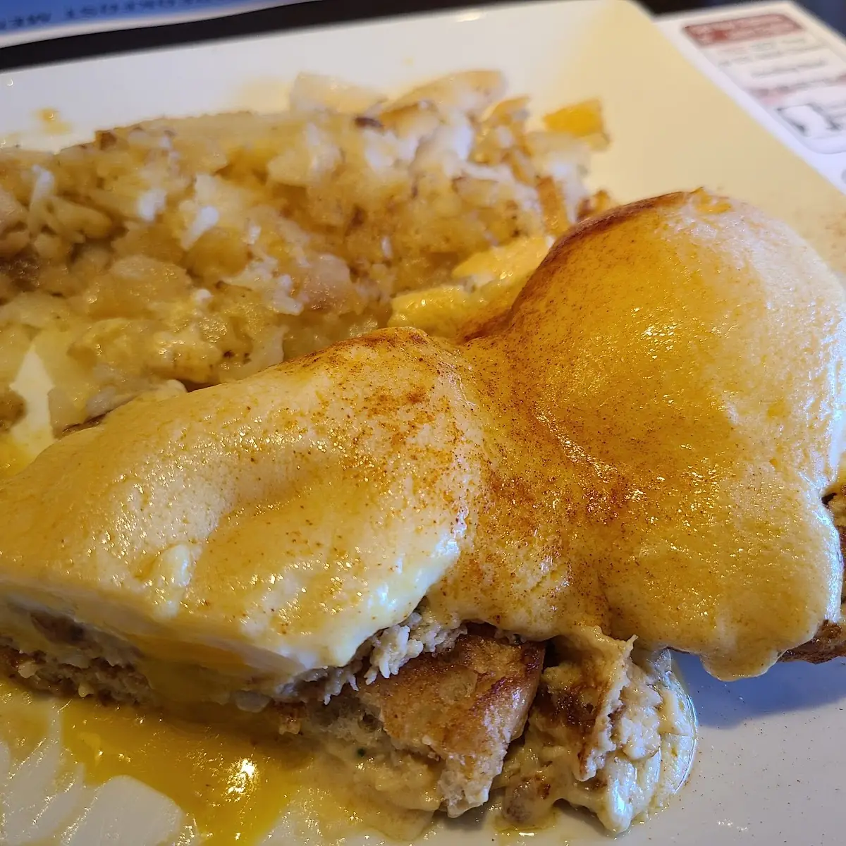 Crab Benedict