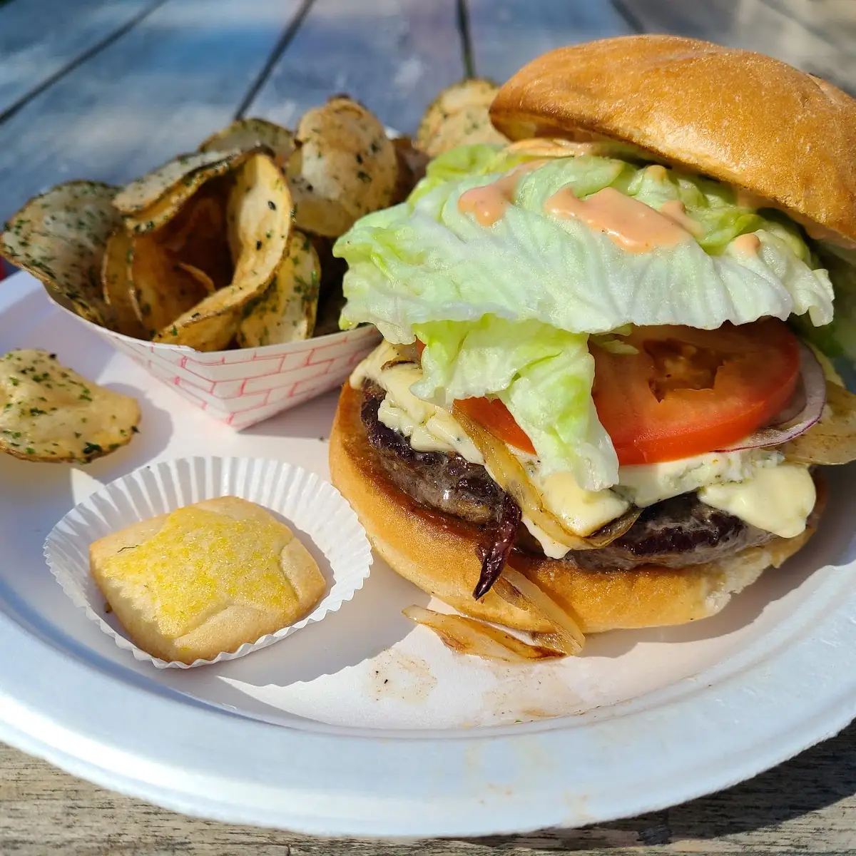 Bacon Blue Cheese Burger