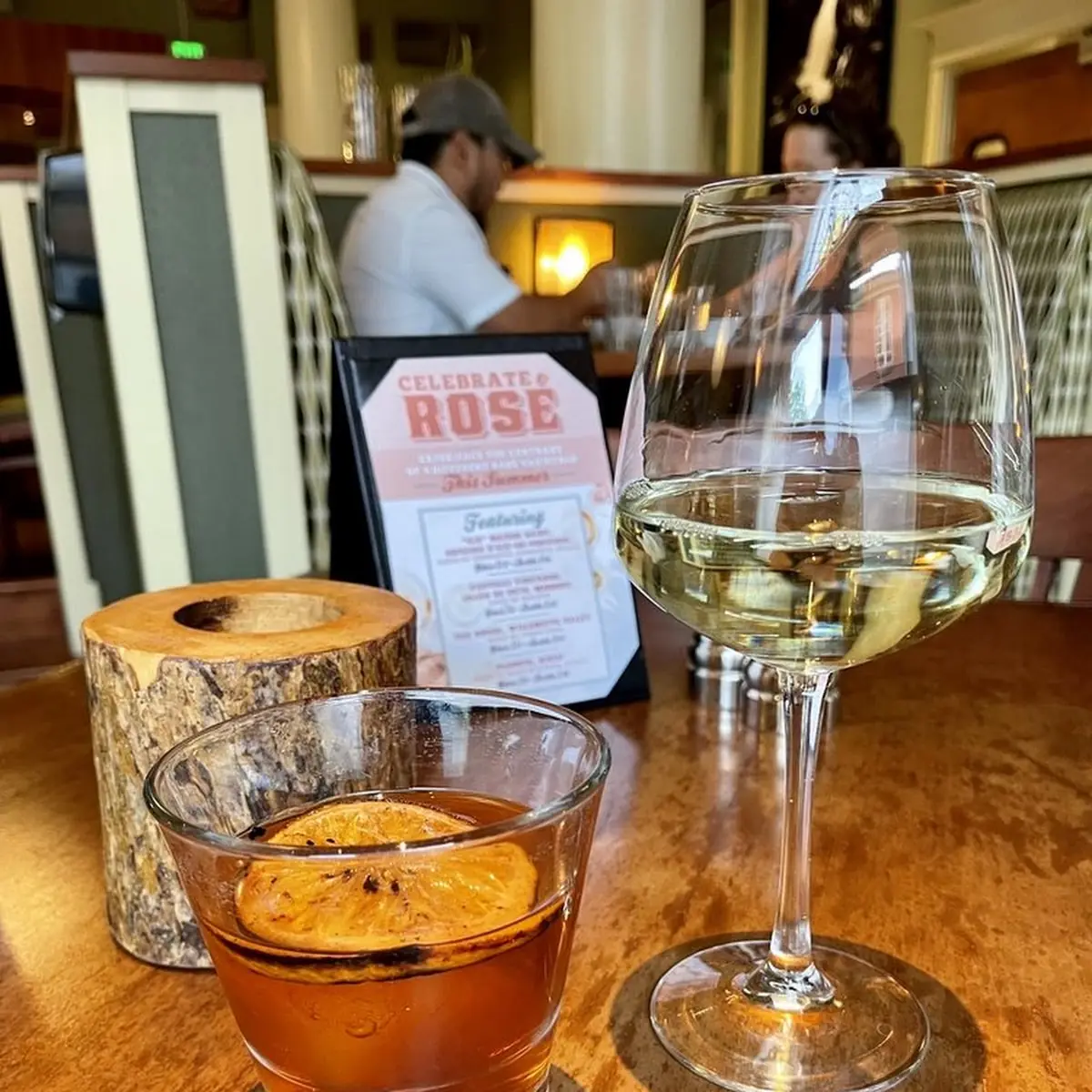 Barrel Aged Manhattan - Signature Drink