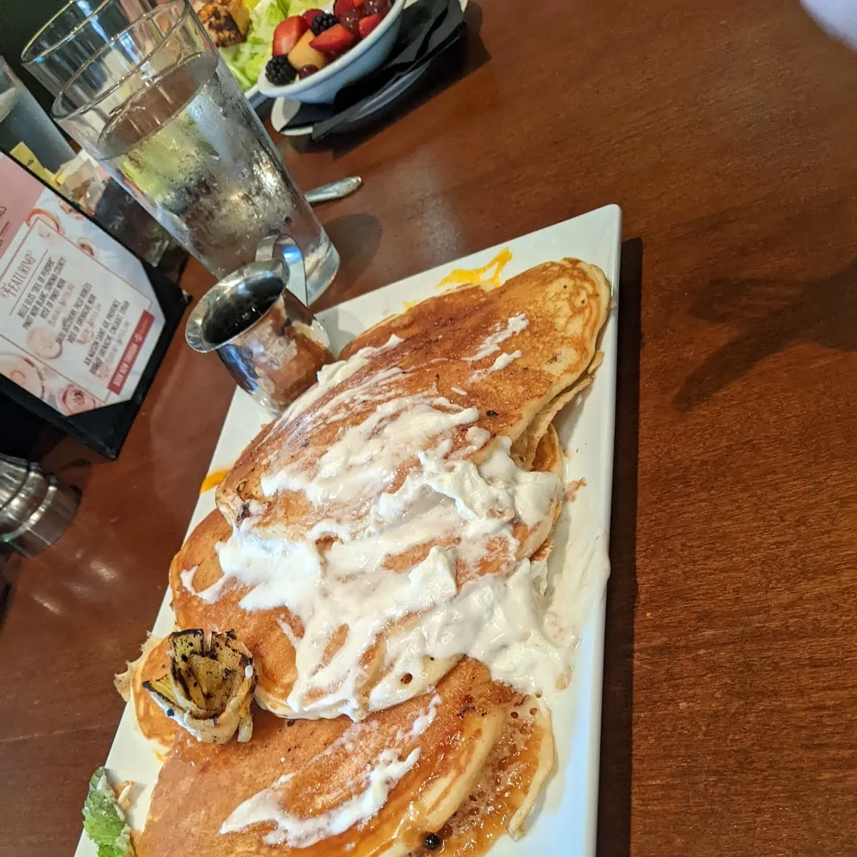 Silver Dollar Stuffed Pancakes