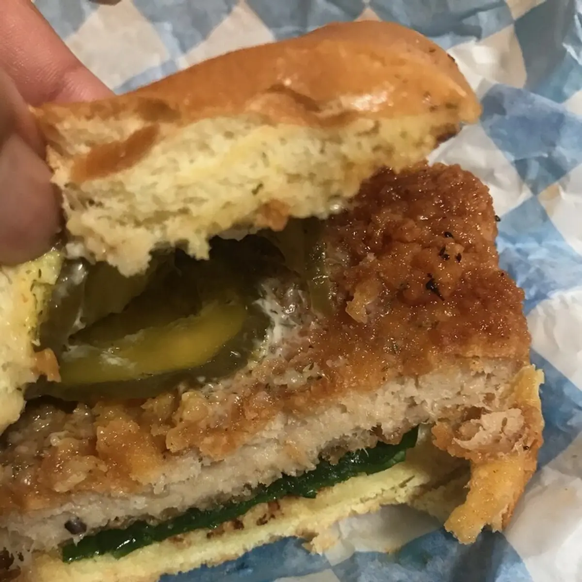 Honey Old Bay Chicken Sandwich