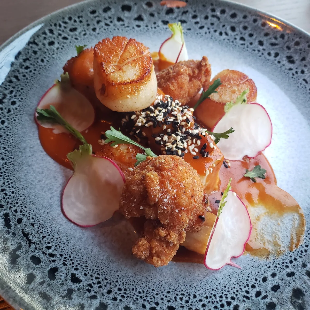 Seared Hokkaido Scallops, The Courtney Room
