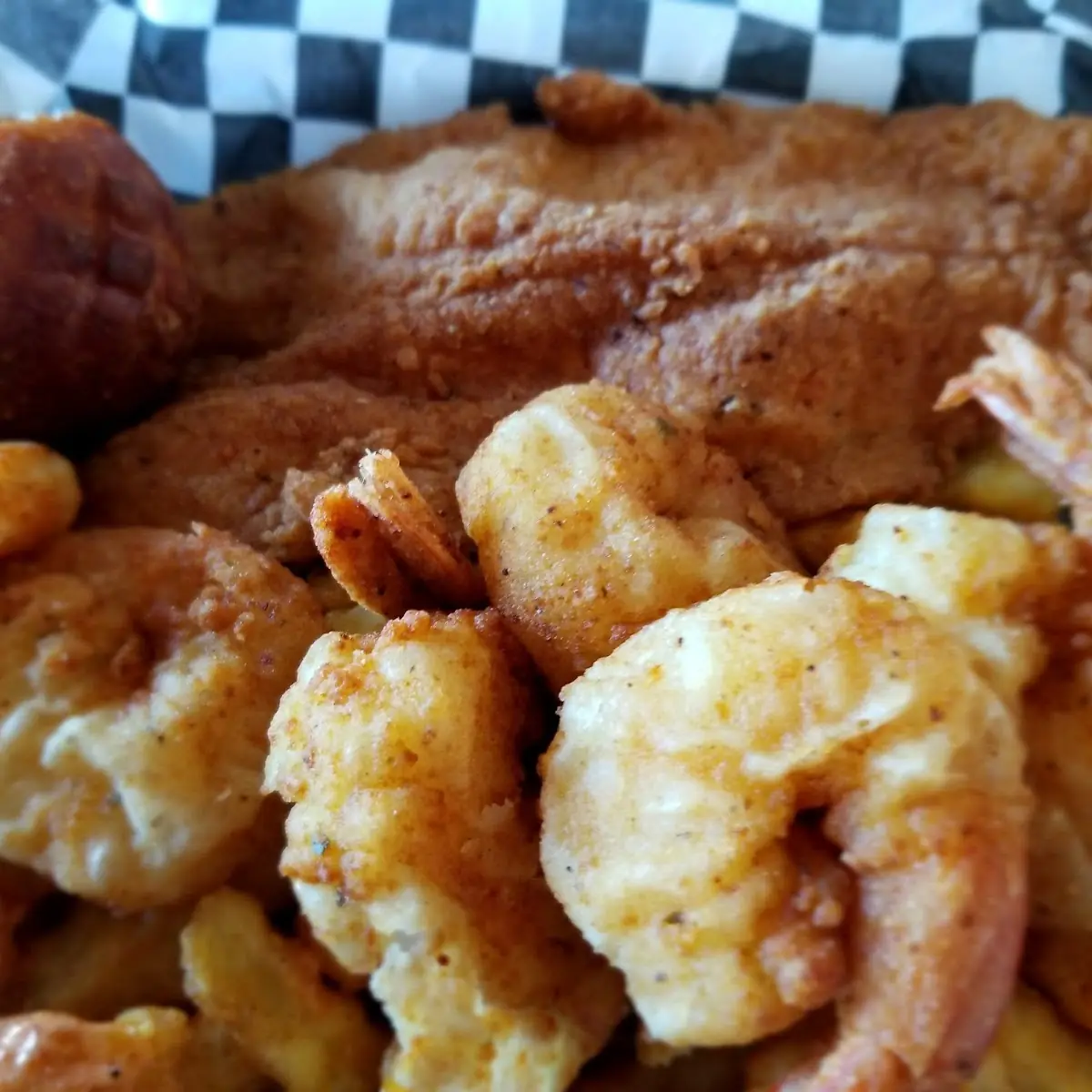 Shrimp and Fried Shrimp