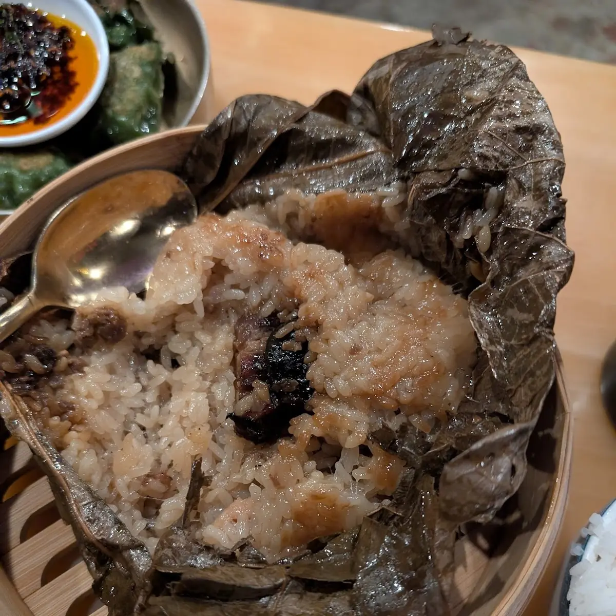 Sticky Rice in Lotus Leaf