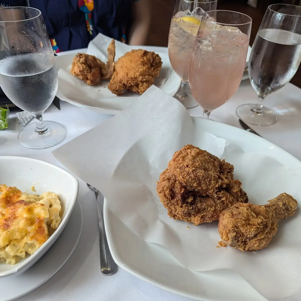 Southern Fried Chicken and Mac Cheese
