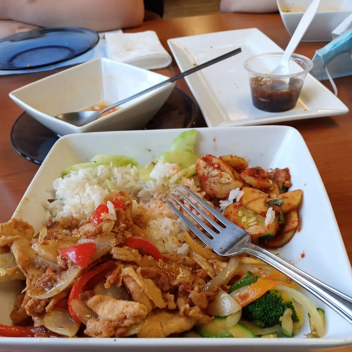 Korean Chicken Wrap