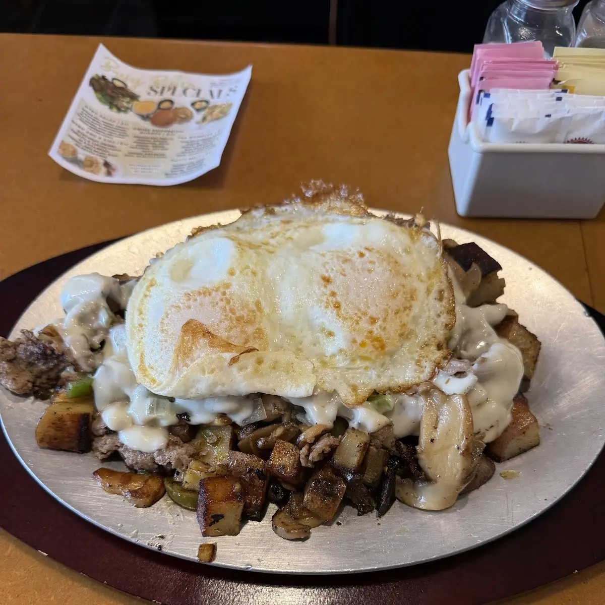 Steak Tips & Eggs
