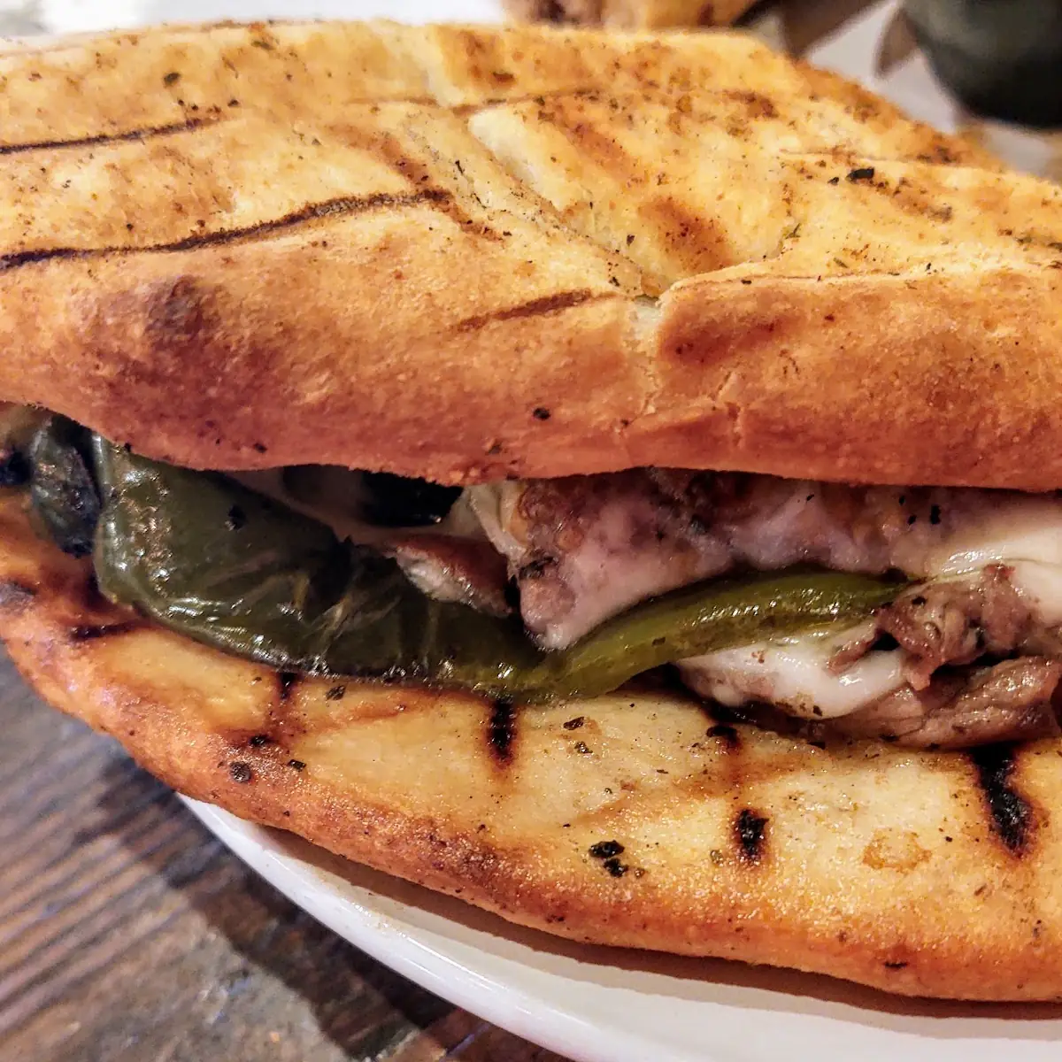 Philly Cheesesteak Panini