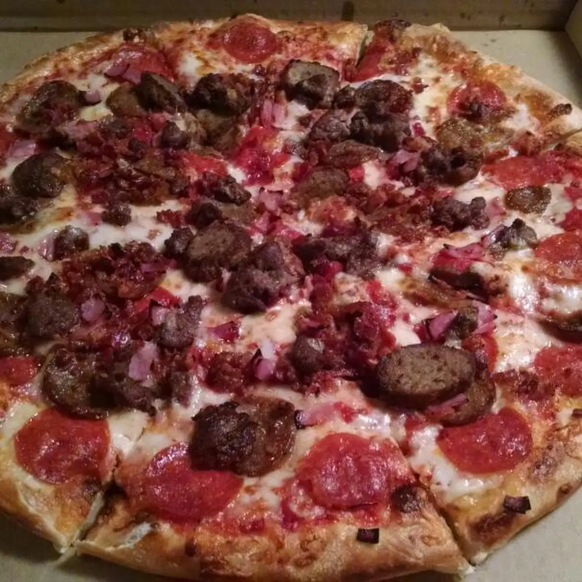 All Meat Pizza