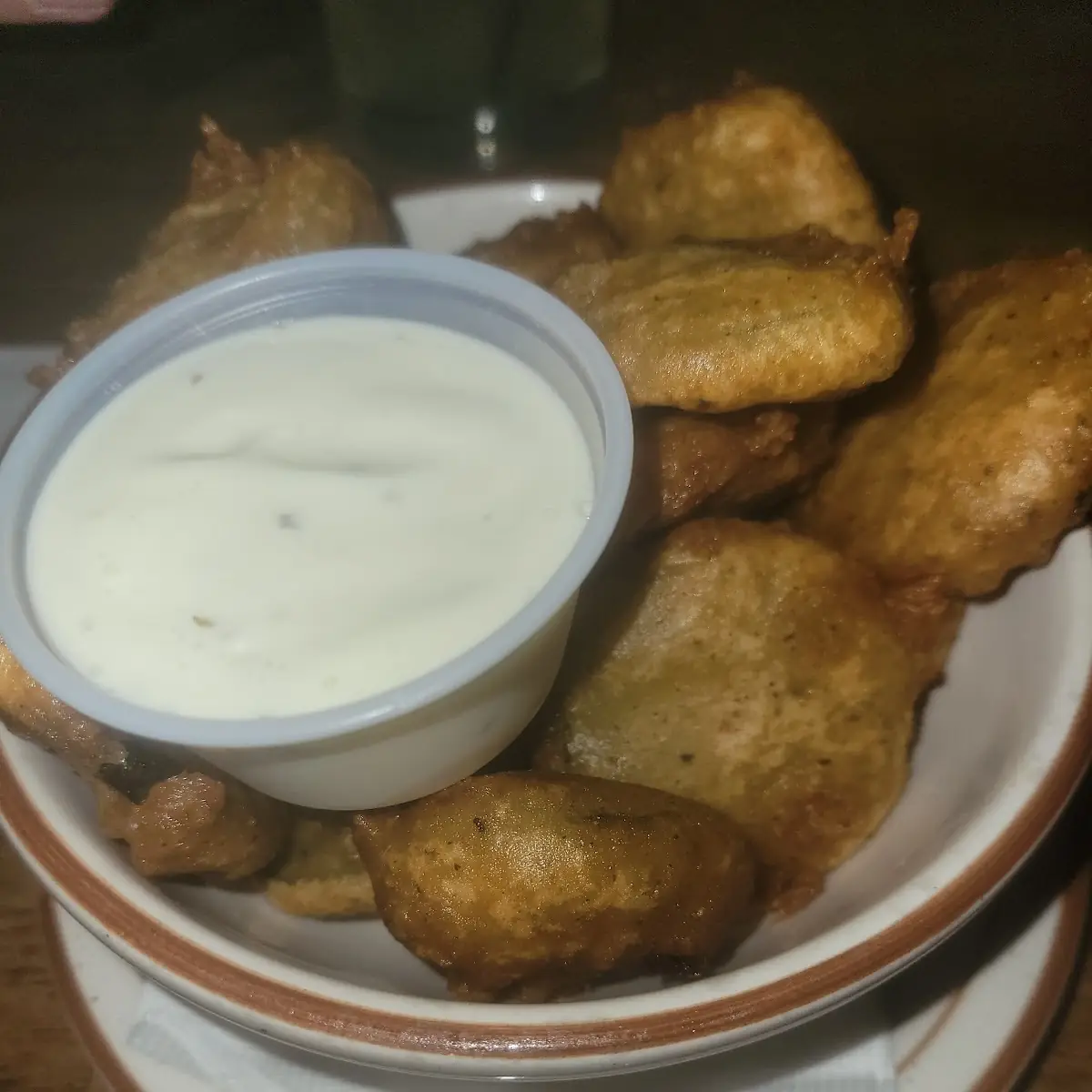 Beer-Battered Spicy Dill Pickles