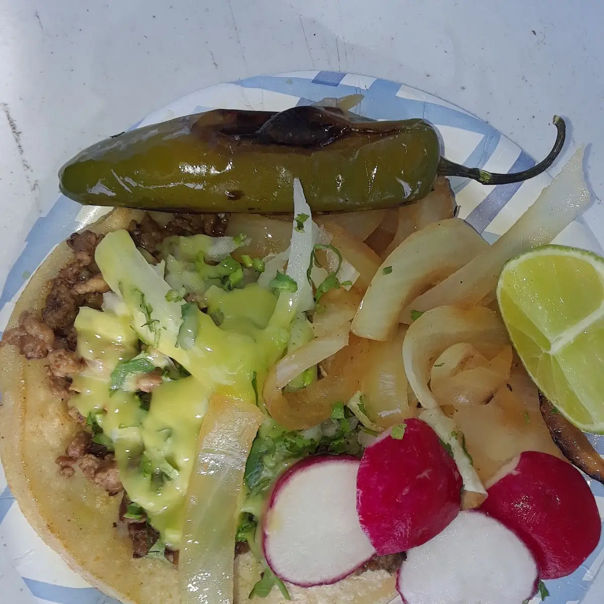 Taco De Carne Asada Steak Taco