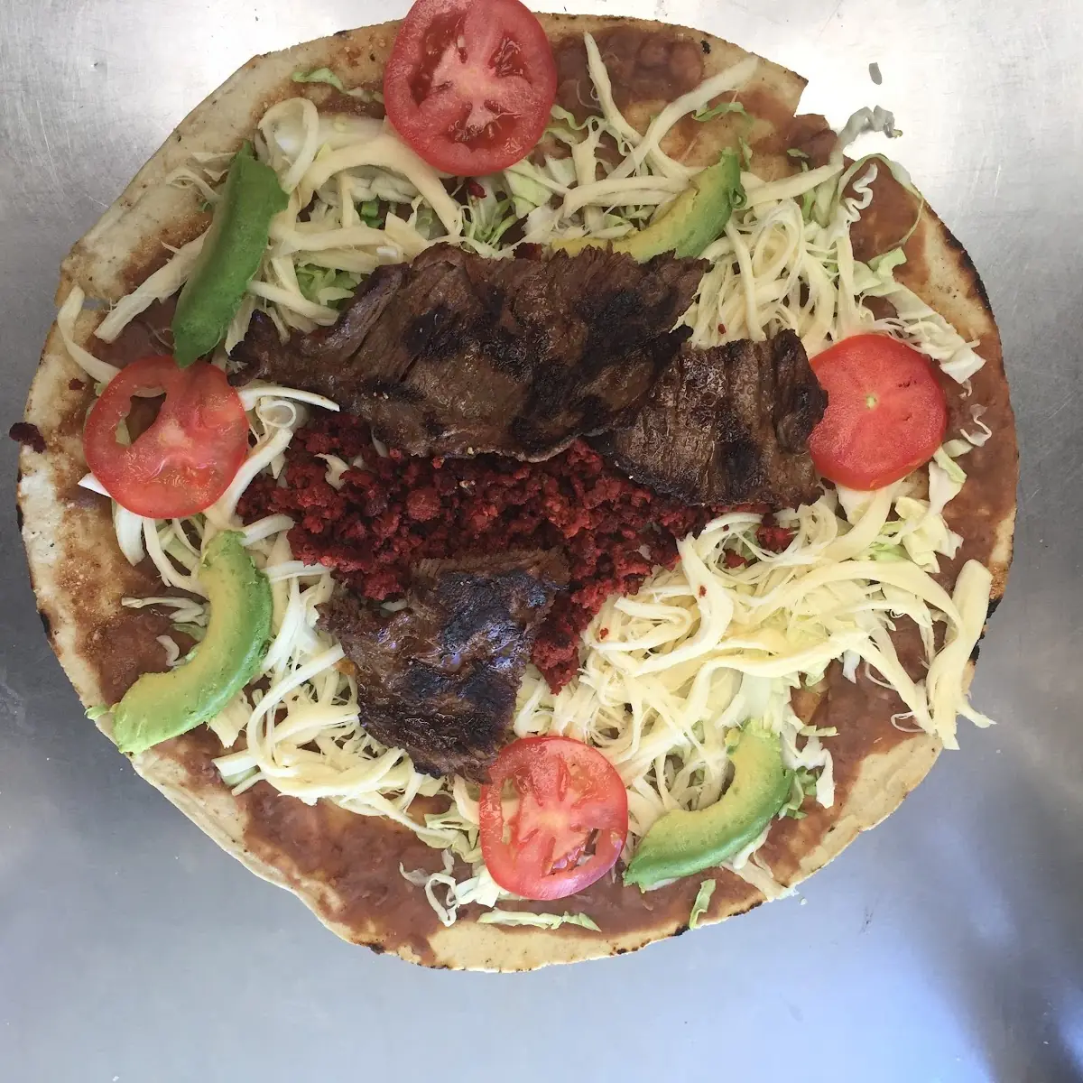 Tlayuda Mexican Pizza