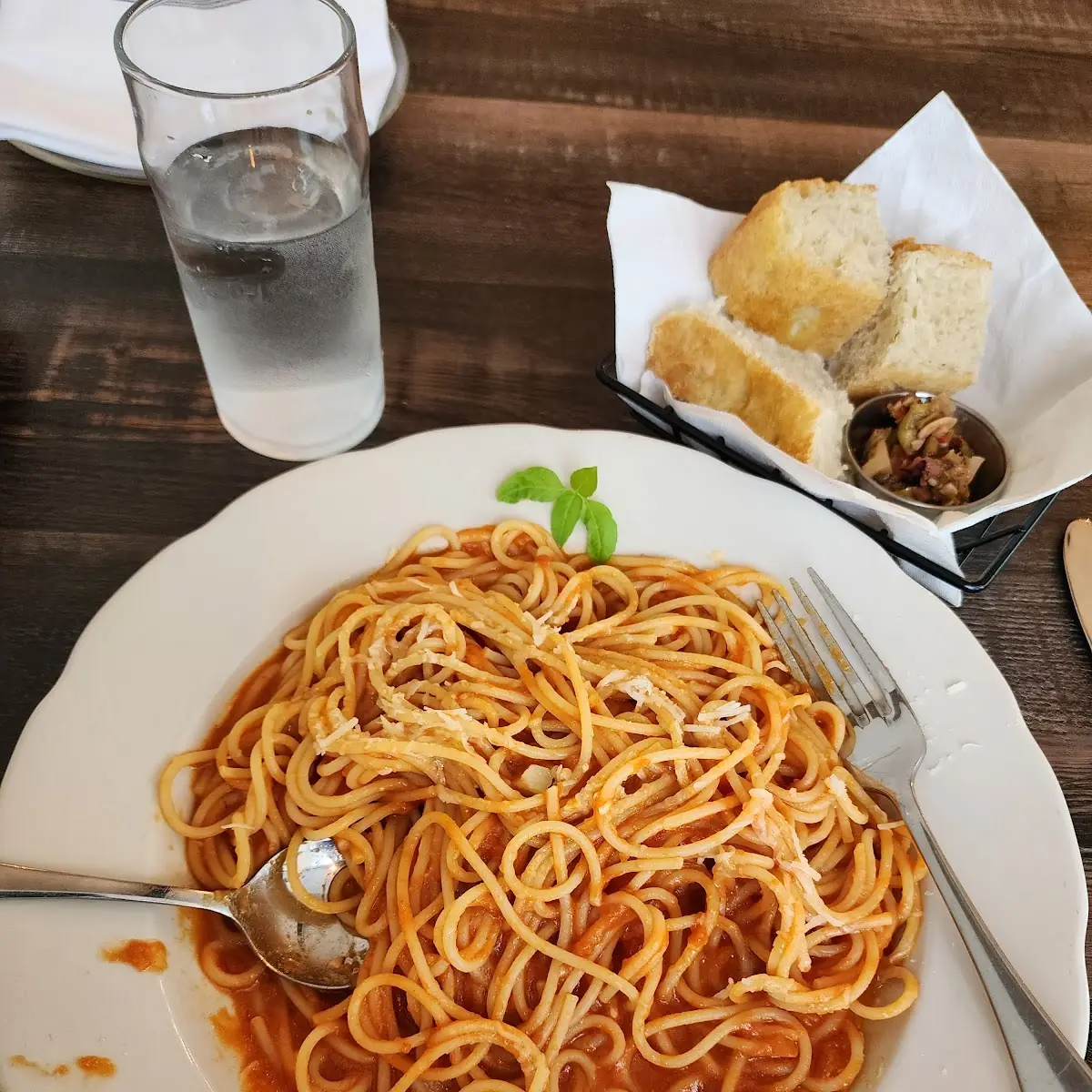 Spaghetti with Marinara Sauce