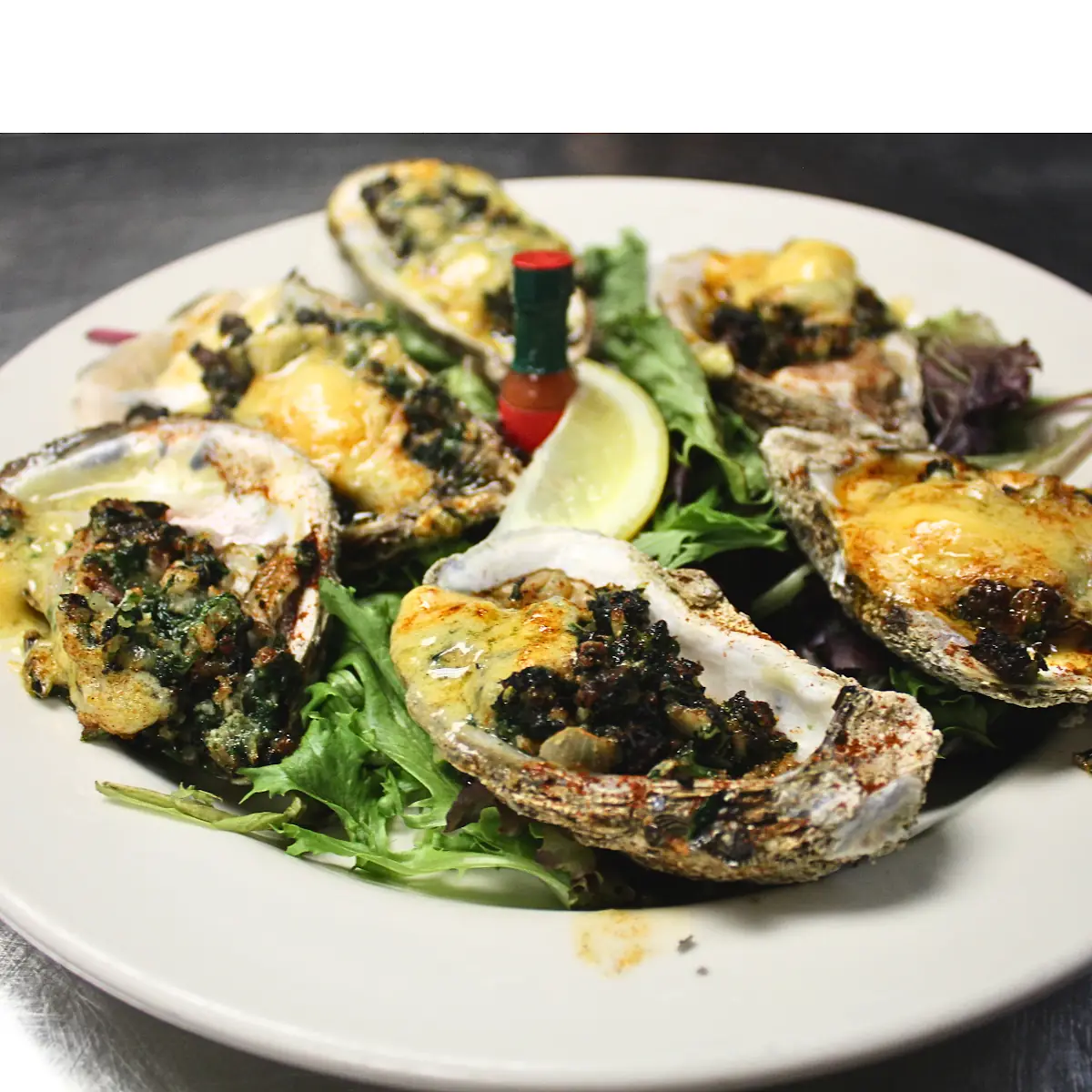 Oysters Rockefeller