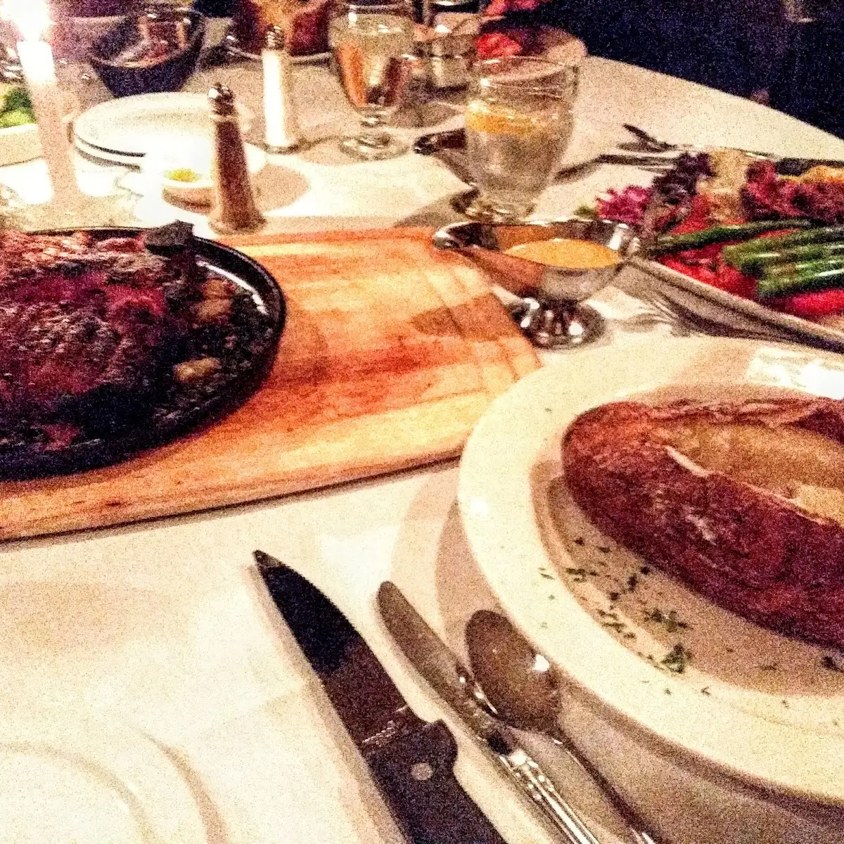 Prime Rib Roast with Sweet Potato