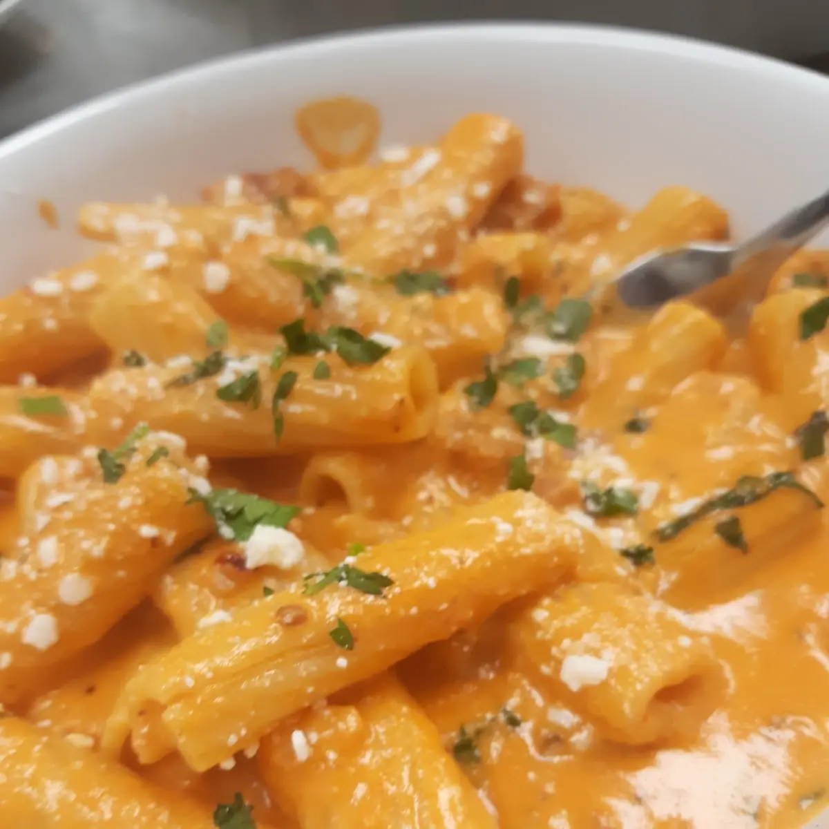 Rigatoni Vodka Sauce