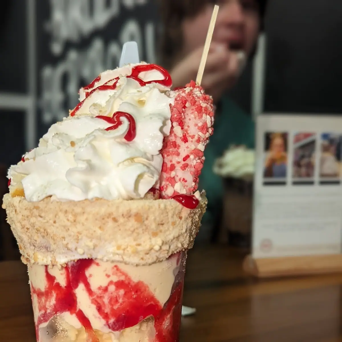 Strawberry Shortcake Sundae