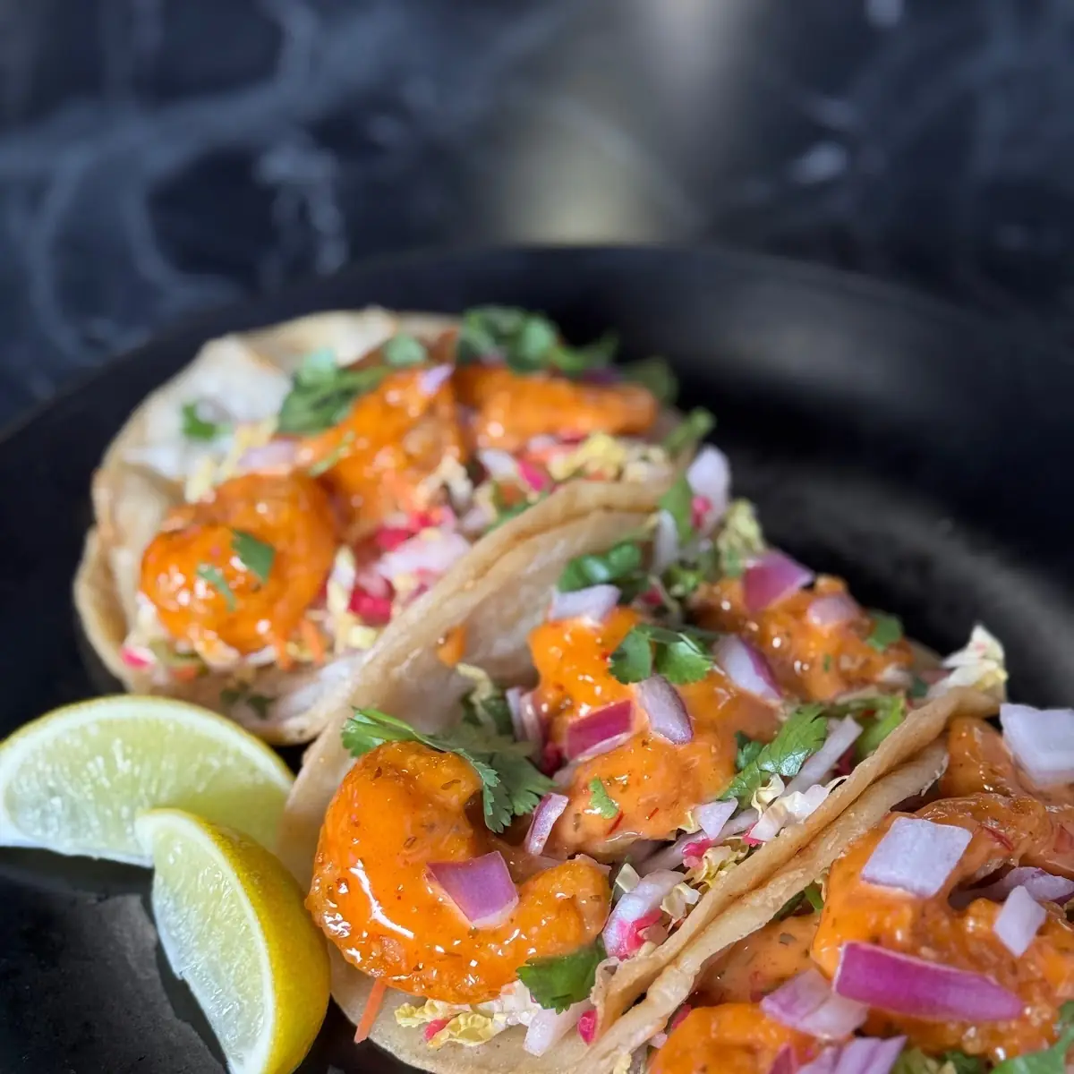Dynamite Shrimp Tacos