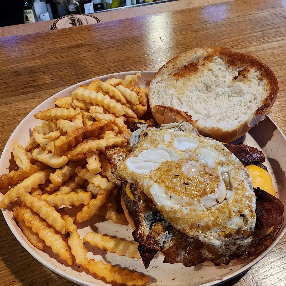 1 2 lb Breakfast Burger