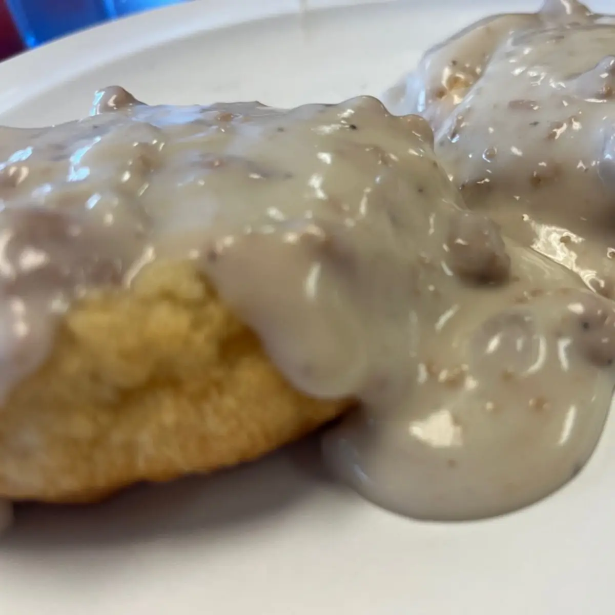 Sausage Gravy and Biscuits
