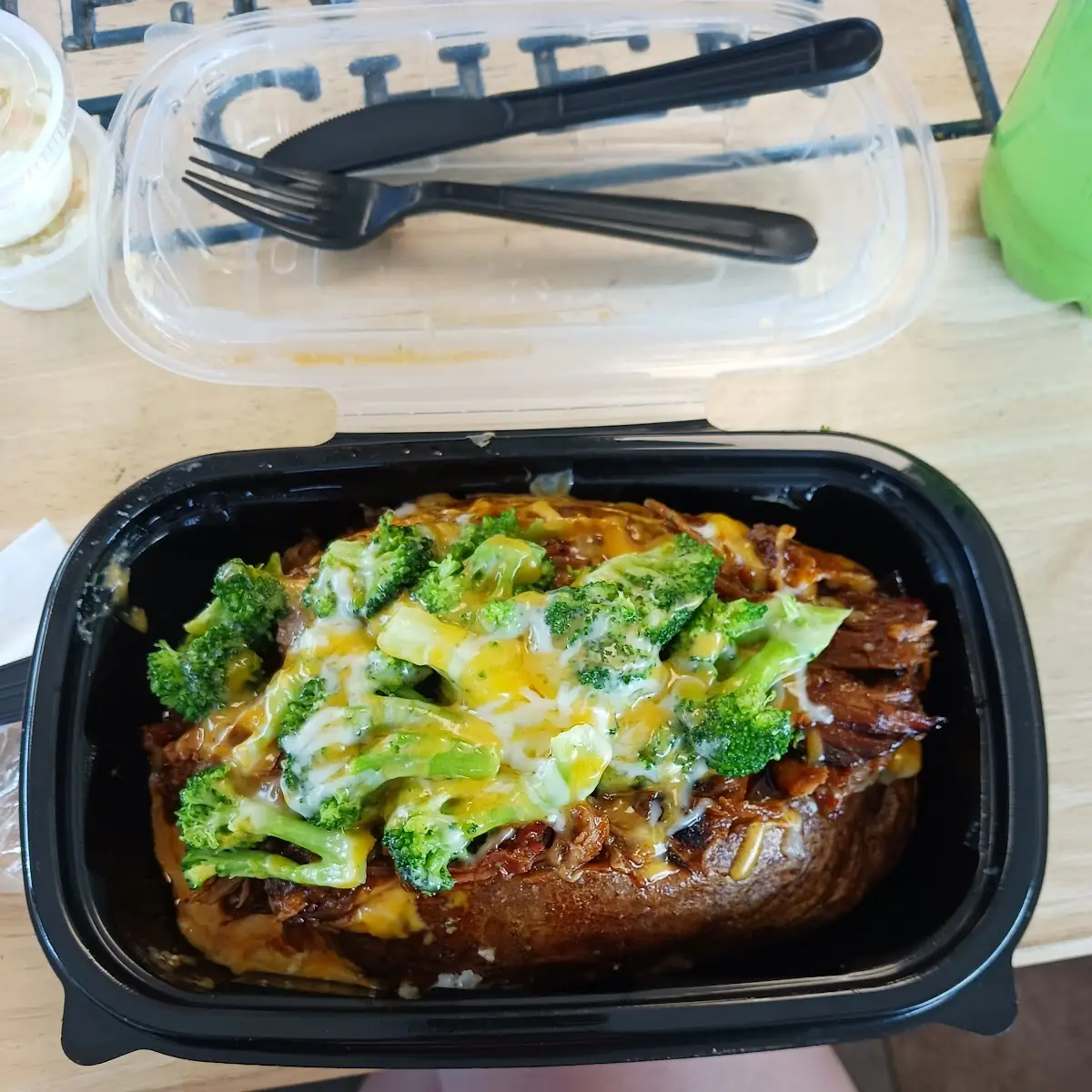 BBQ Pulled Pork and Broccoli