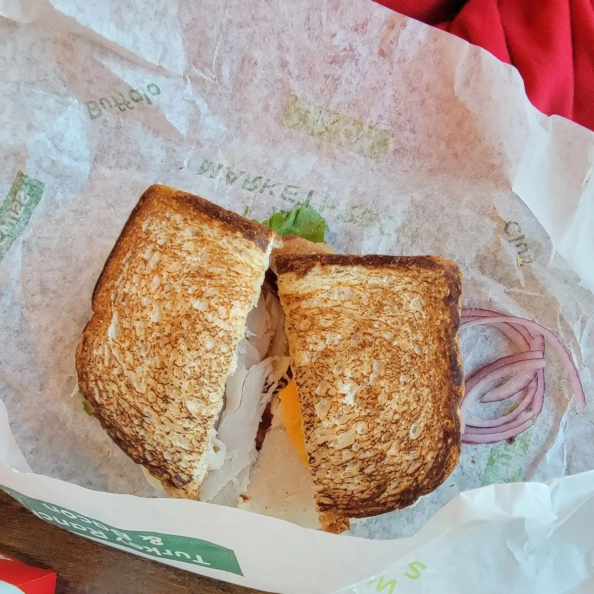 Turkey Ranch Bacon Sandwich