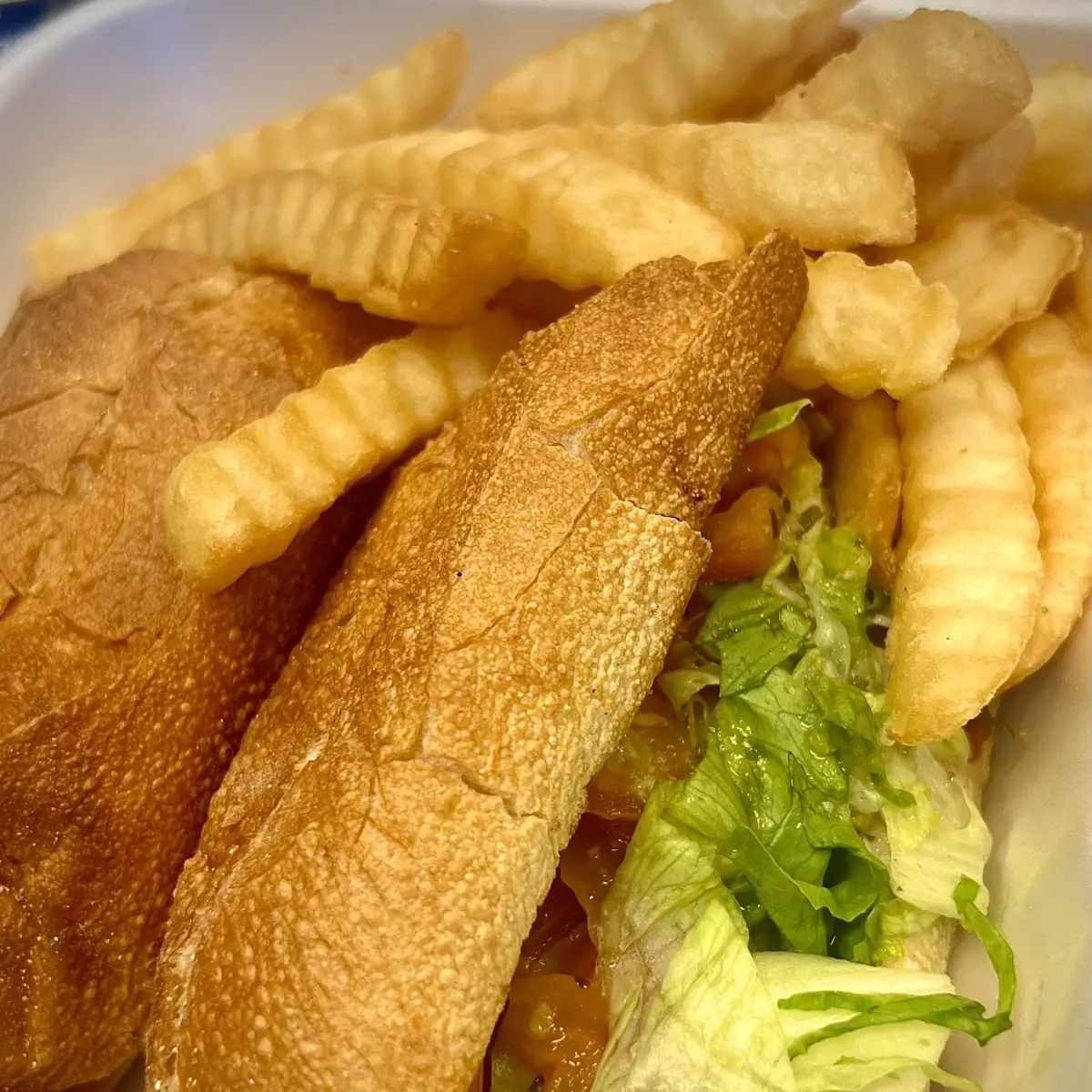 Flounder Fillet Sandwich Plate
