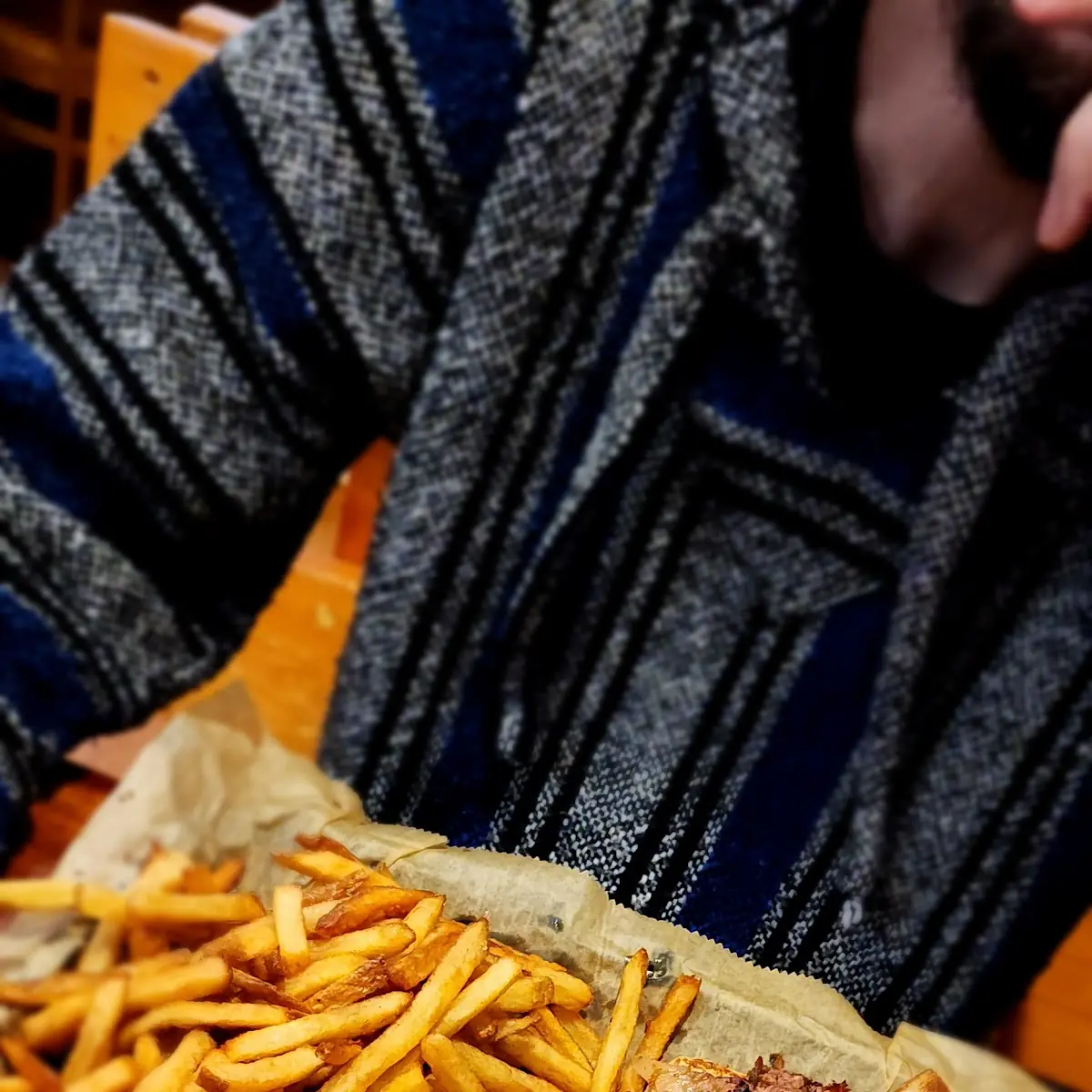 Pulled Pork Sandwich and Fresh Cut Fries