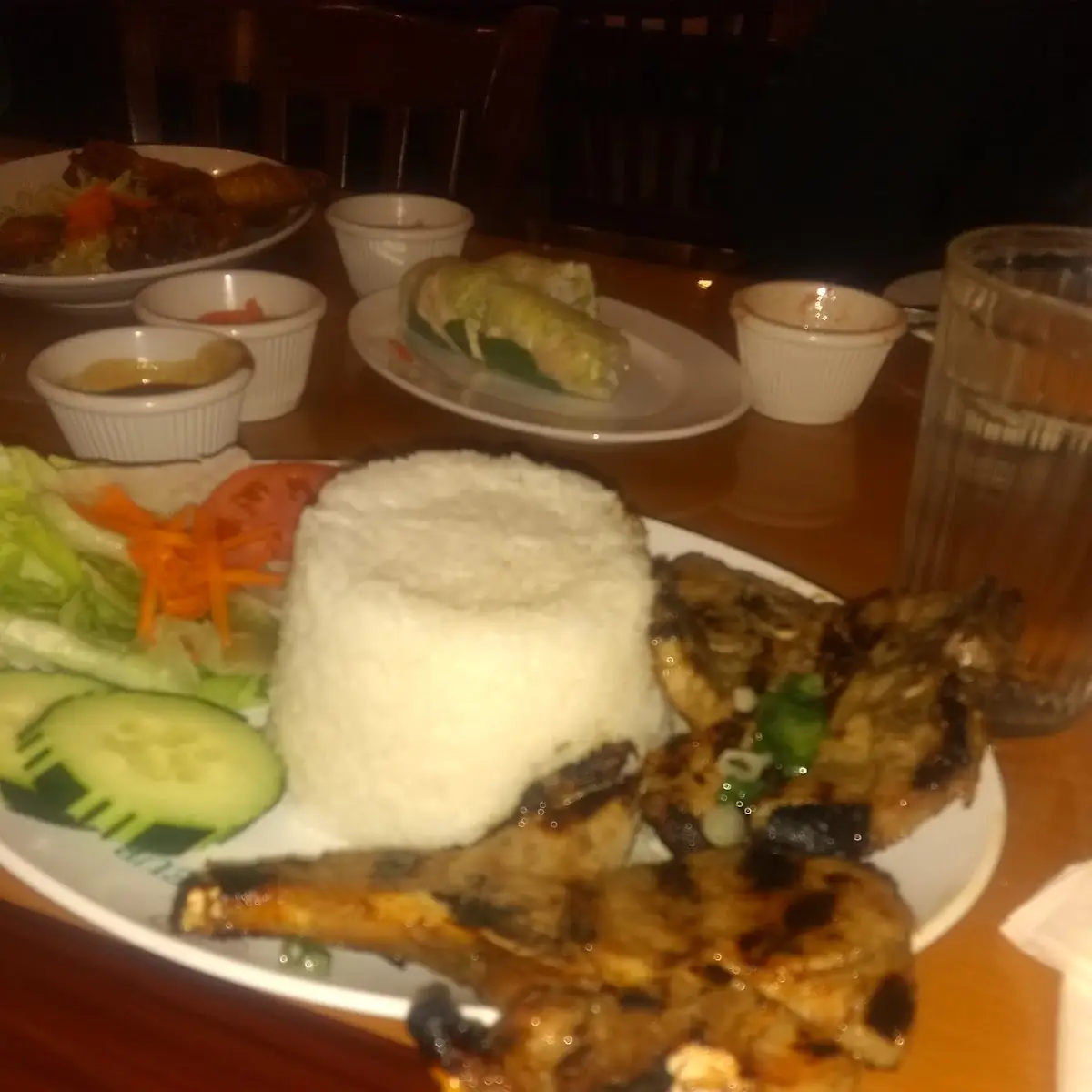 Porkchops with White Rice