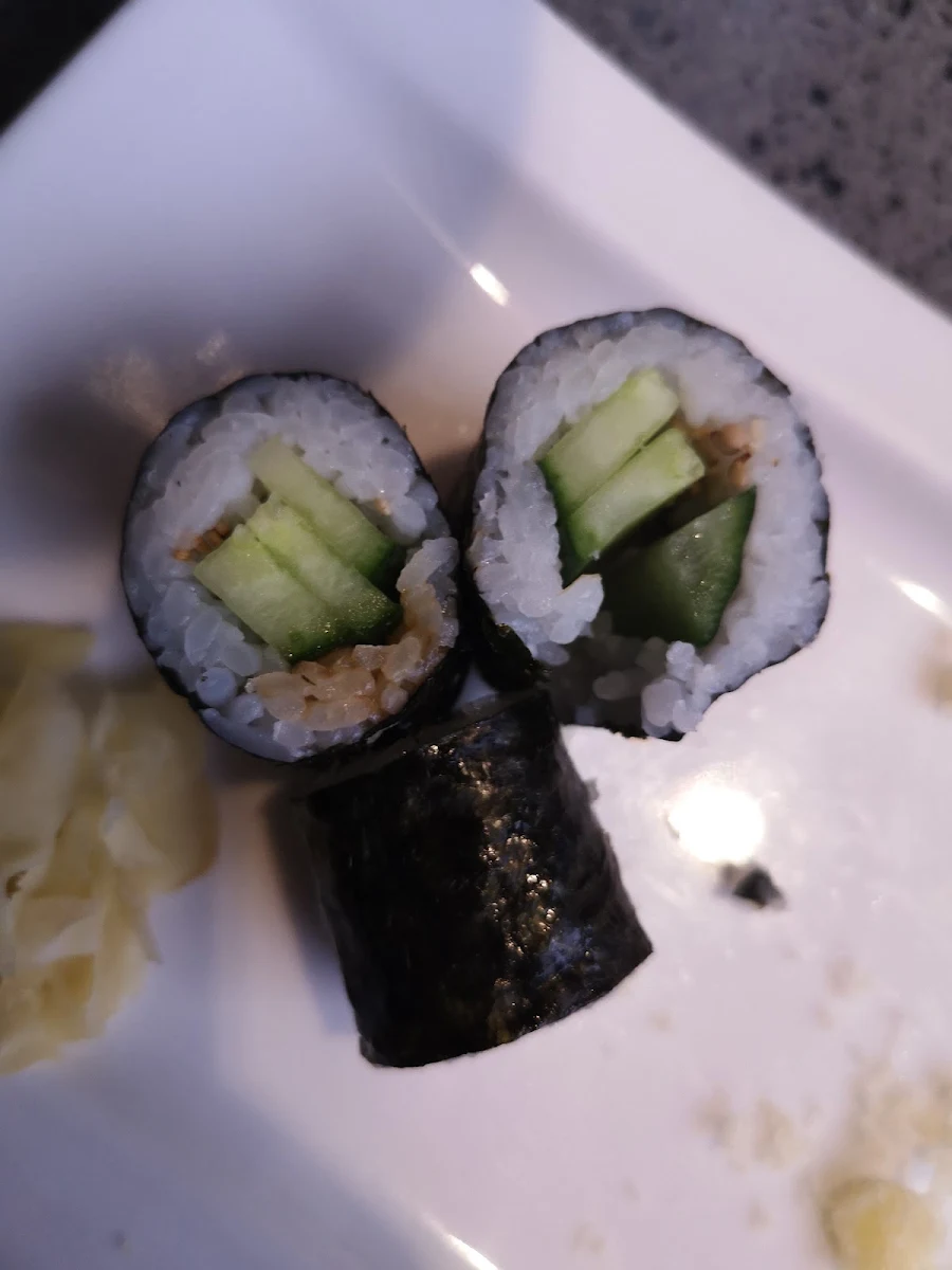 Kappa Maki with Cucumbers That Are Too Big