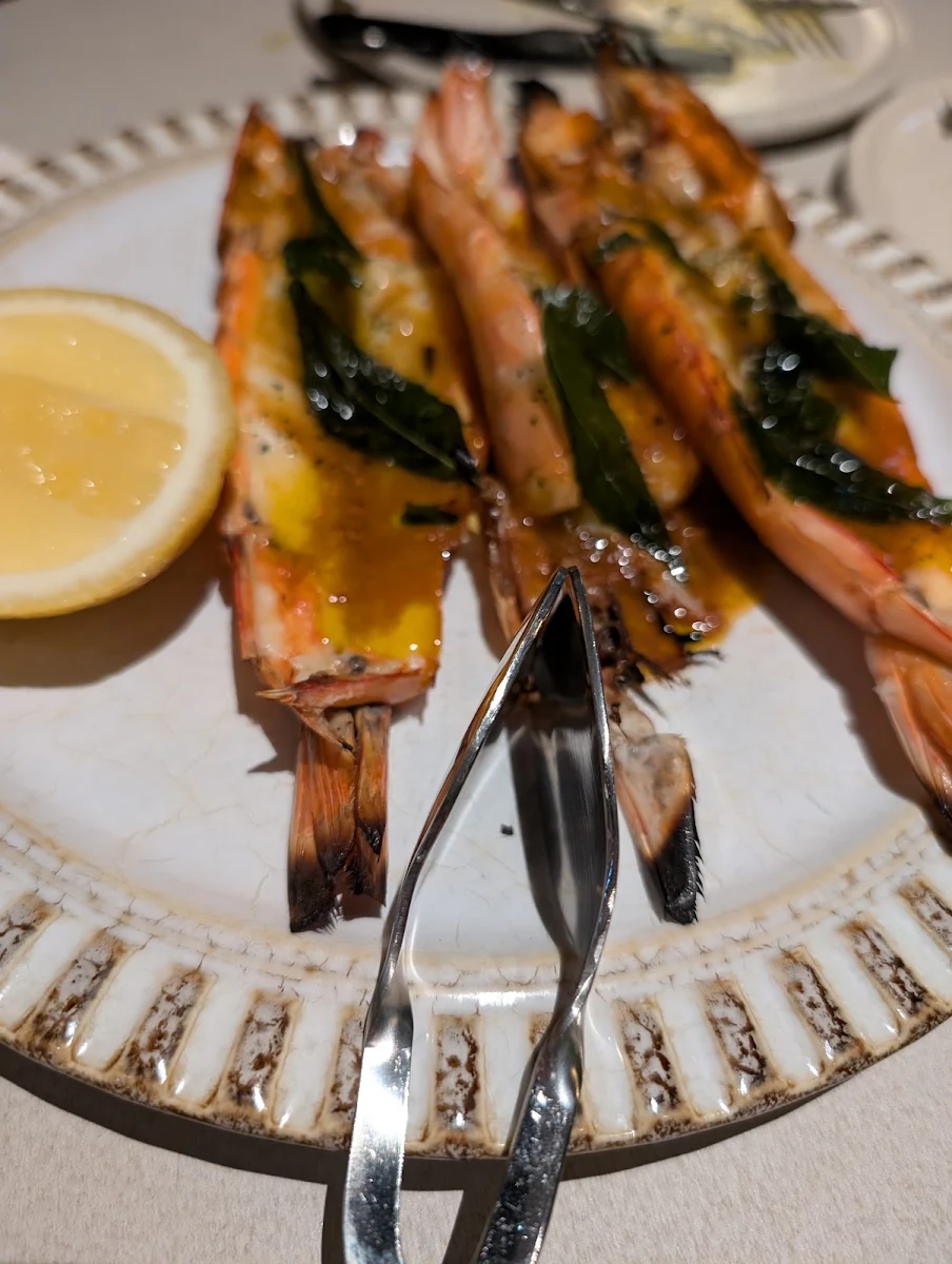 Roasted Kung Prawns, Tilda