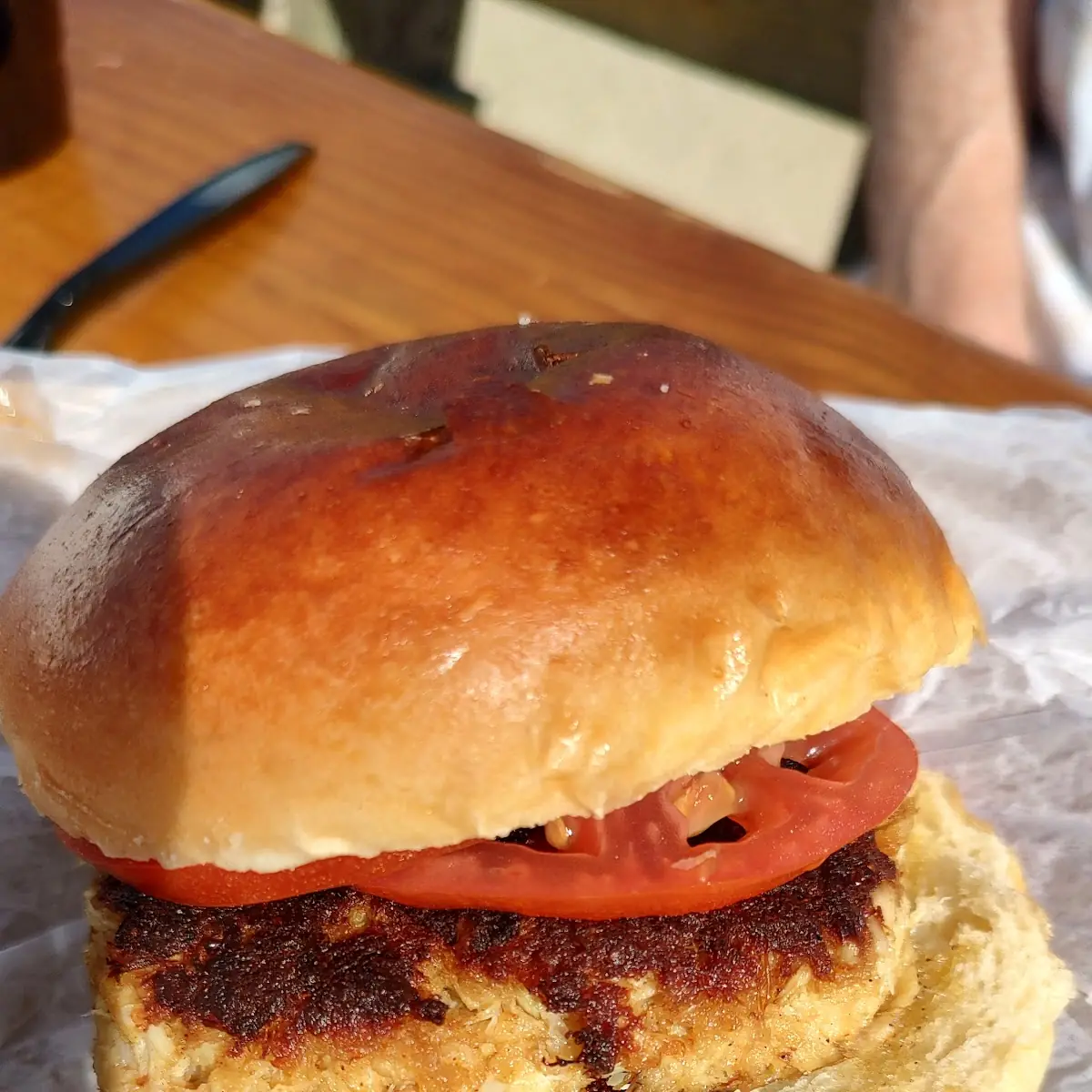 Crab Cake Sandwich